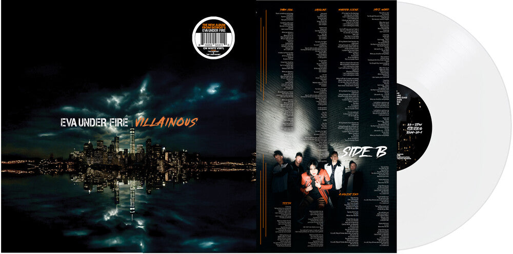 Eva Under Fire – Villainous (White LP Vinyl) Vinyl Record