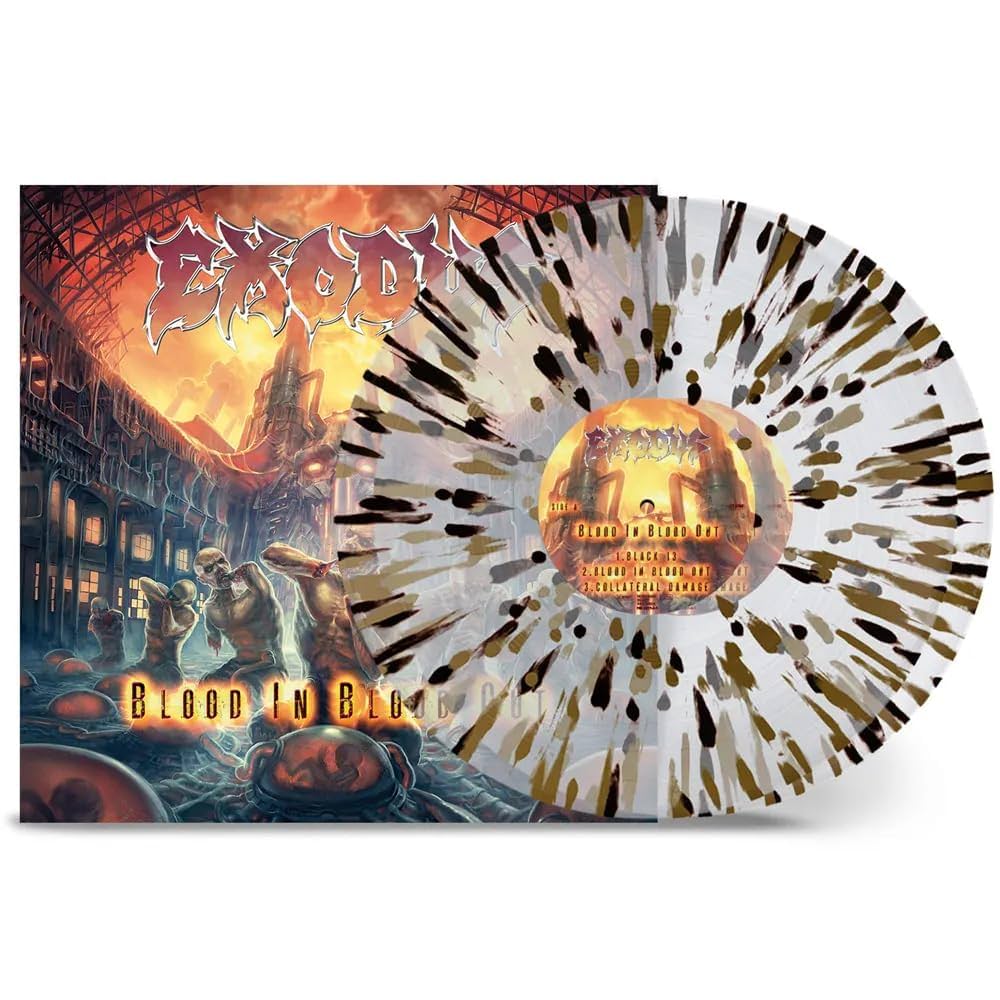 Exodus - Blood In, Blood Out (10th Anniversary Edition) [Black/Gold Splatter 2LP]