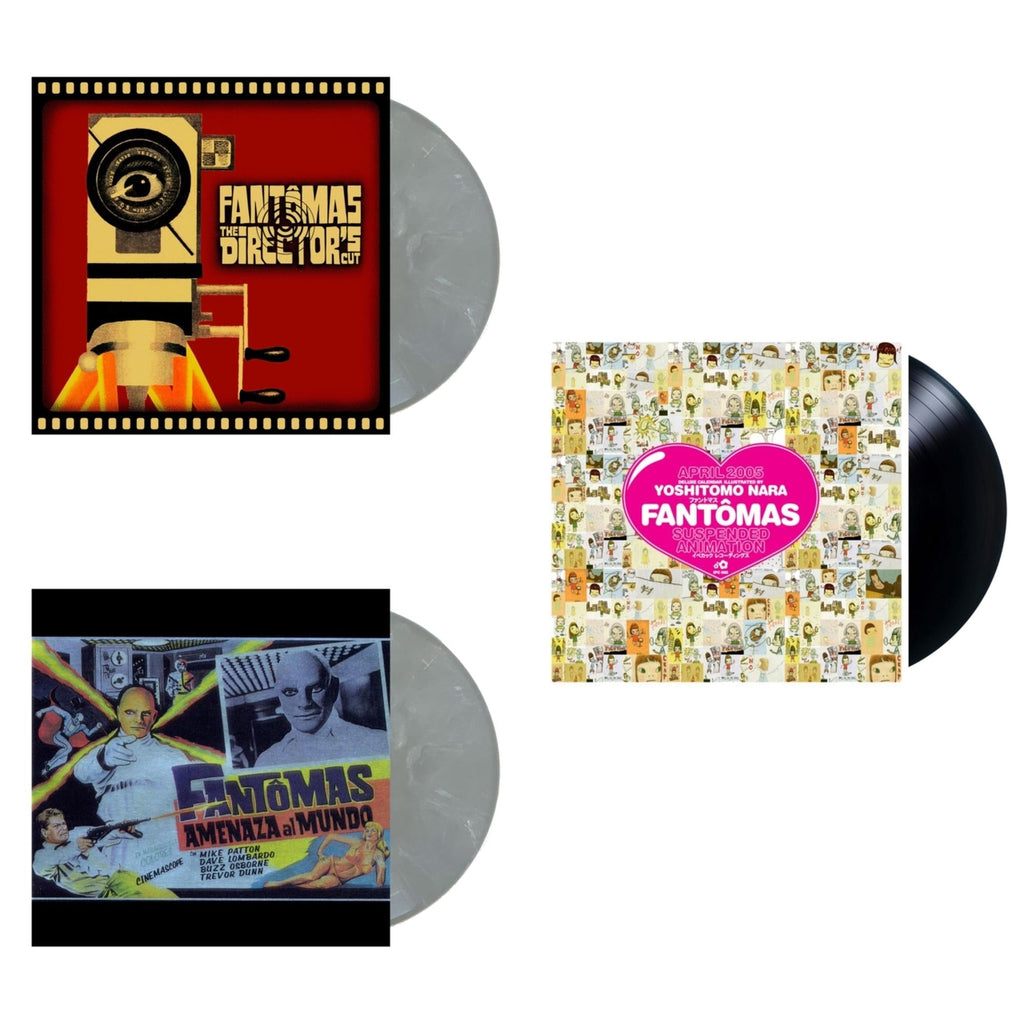 Fantomas - Director's Cut (Silver Streak LP Vinyl) (I) & Fantomas (Silver Streak LP Vinyl) (I) & Suspended Animation
