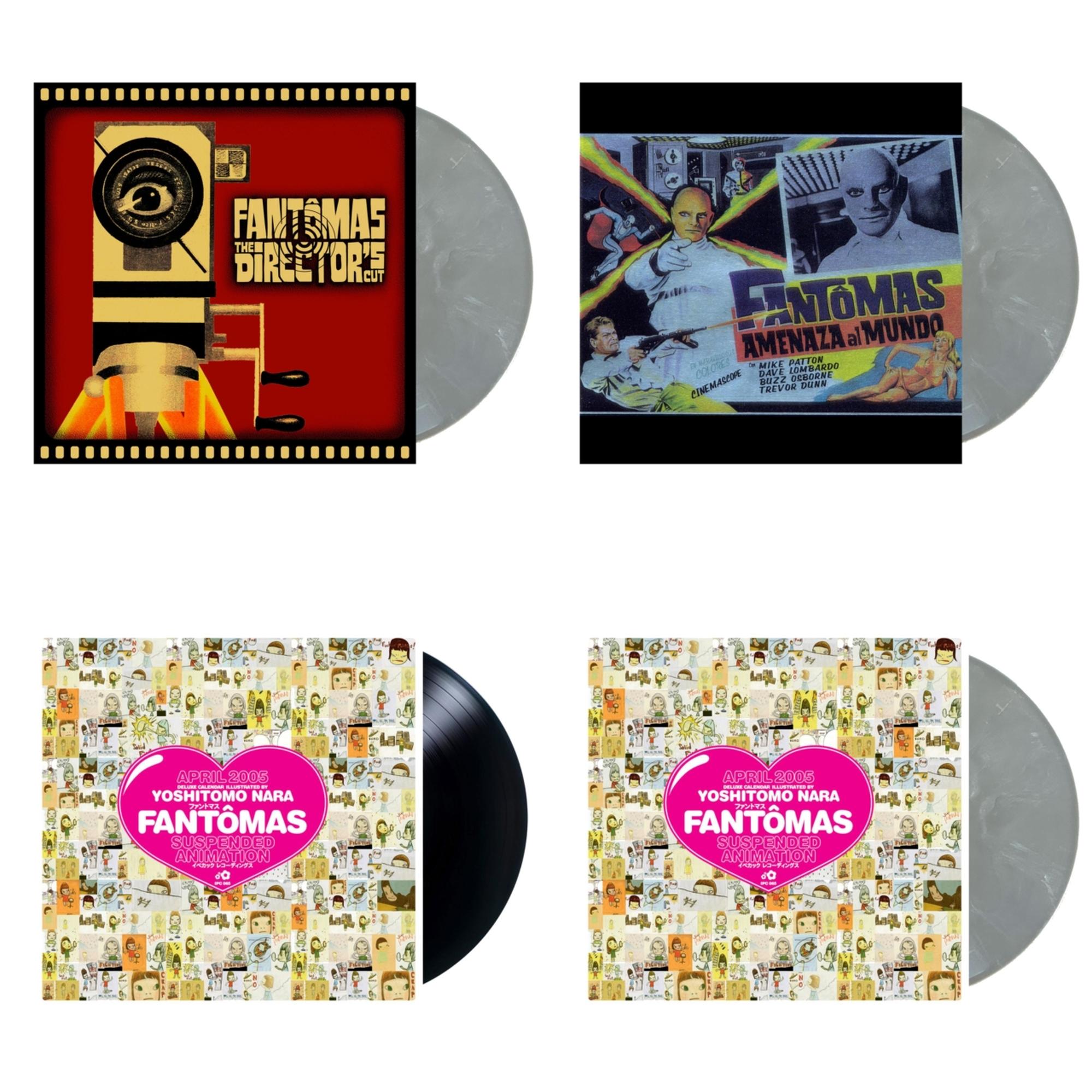 Fantomas - Director's Cut (Silver Streak LP Vinyl) (I) & Fantomas (Silver Streak LP Vinyl) (I) & Suspended Animation & Suspended Animation (Silver Streak LP Vinyl) (I)