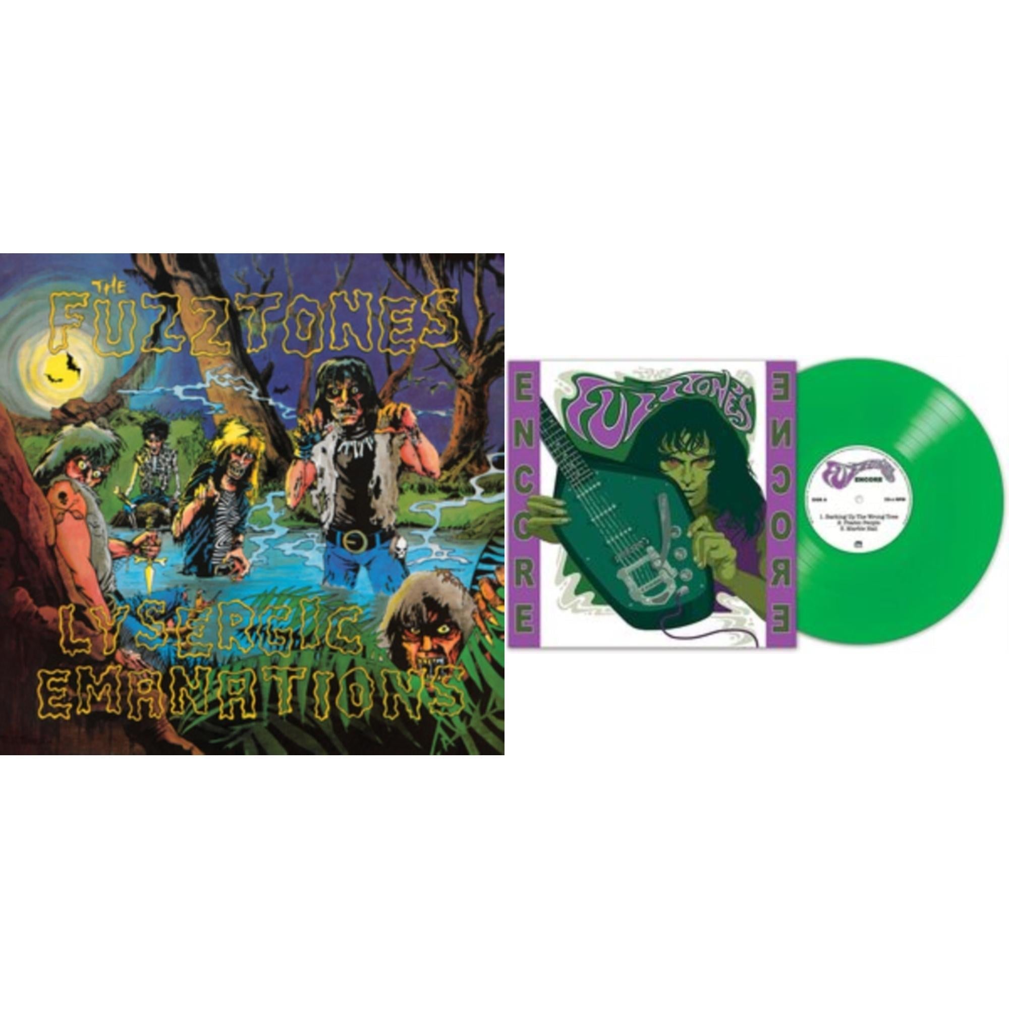 Fuzztones - Lysergic Emanations (1985) (Remastered & Expanded) & Encore (Green LP Vinyl)