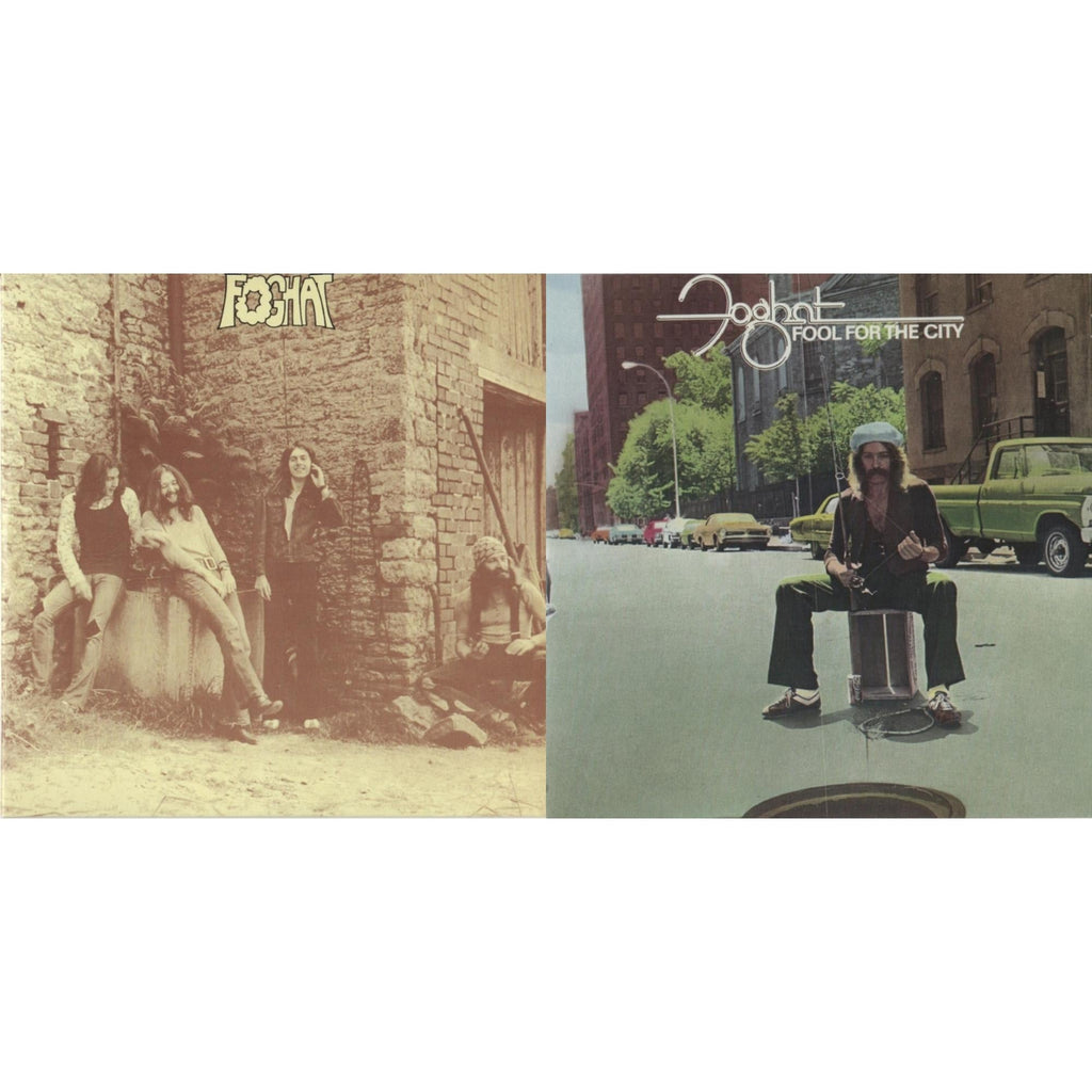 Foghat - Fool For The City (Metallic Gold LP Vinyl/Anniversary Edition) & Foghat (Translucent Blue LP Vinyl/50Th Anniversary/Limited Edition)