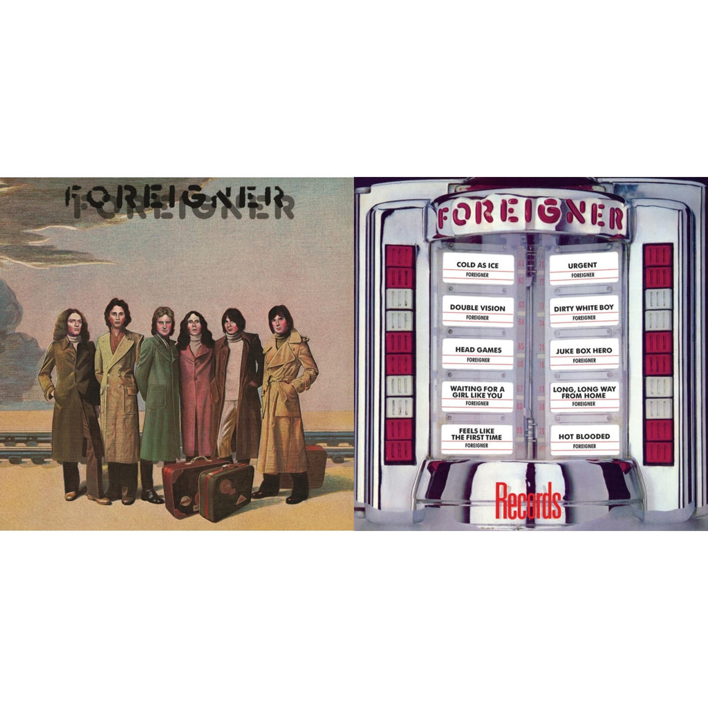 Records & Foreigner (Crystal Clear Diamond LP Vinyl) (Rocktober) (Atl75)