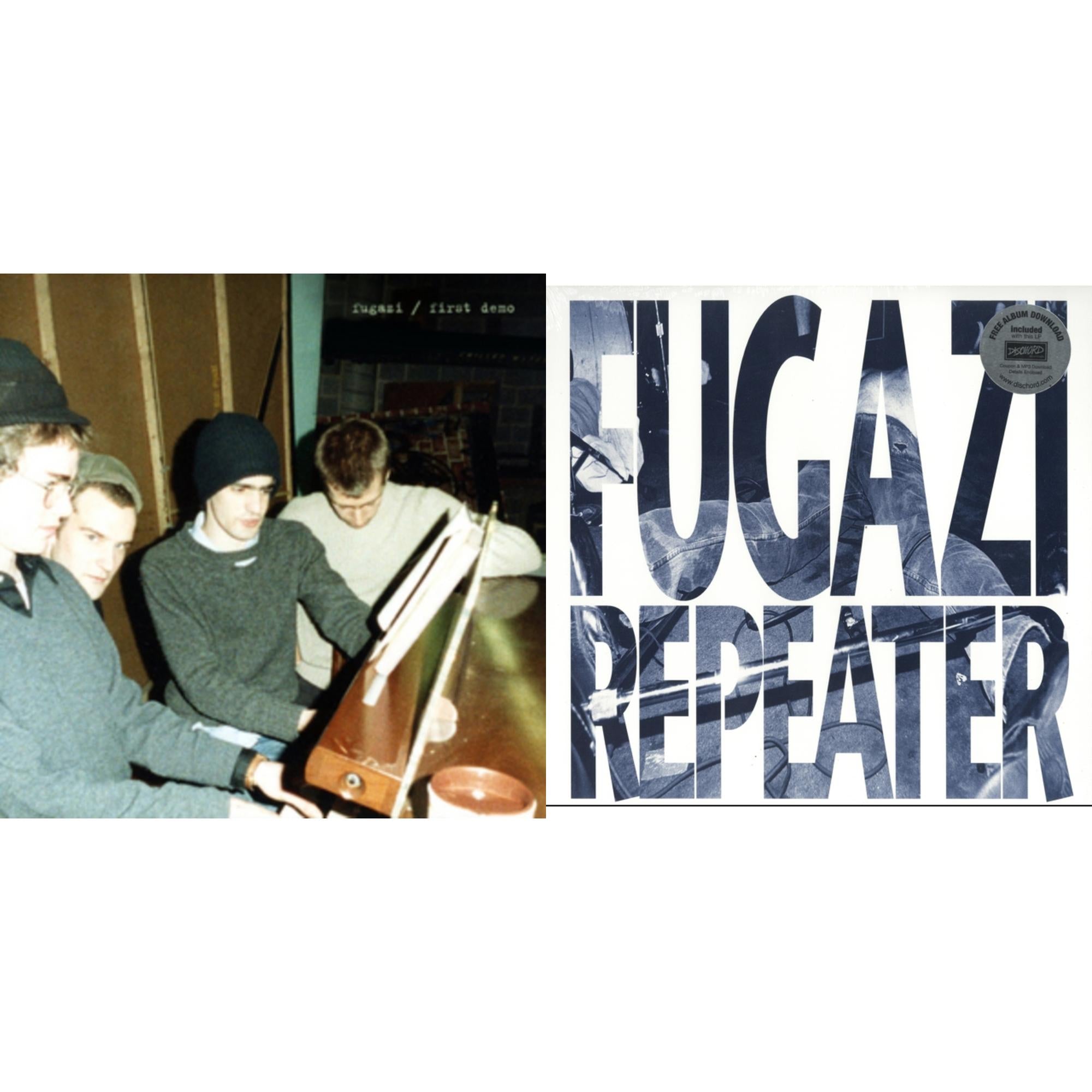 Fugazi - First Demo & Repeater (Blue LP Vinyl)