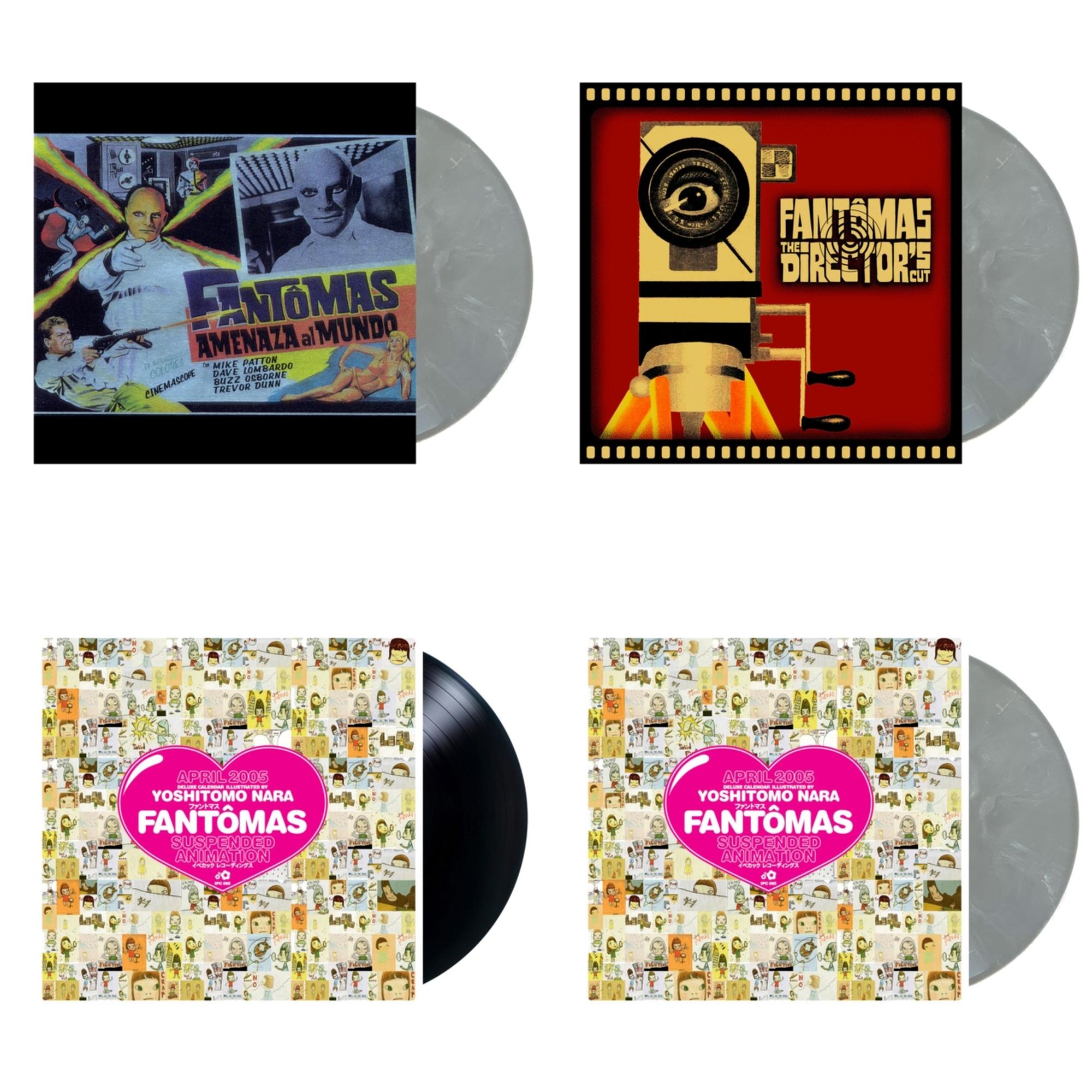 Fantomas - Fantomas (Silver Streak LP Vinyl) (I) & Director's Cut (Silver Streak LP Vinyl) (I) & Suspended Animation & Suspended Animation (Silver Streak LP Vinyl) (I)