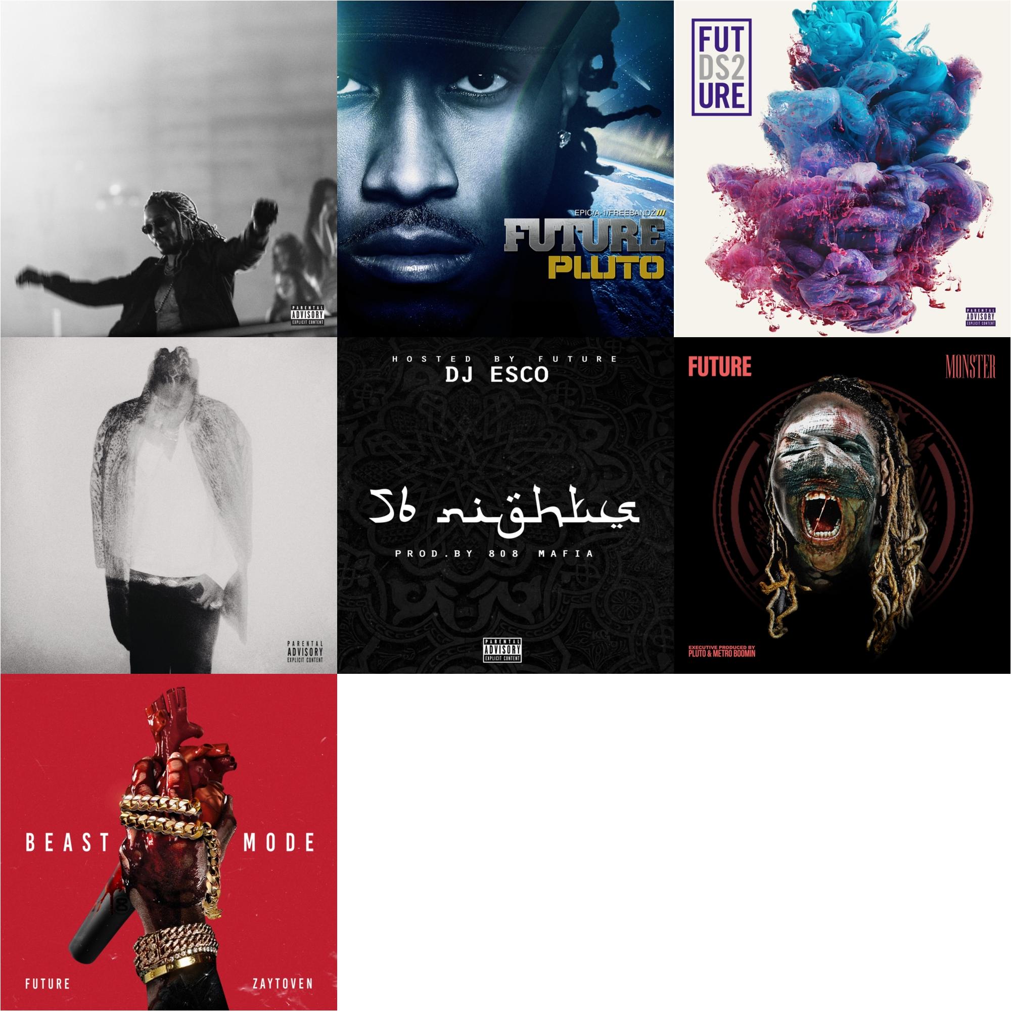 High Off Life (Pa) (2LP/140G) & Pluto (X) (2LP) & Ds2 (X) (2LP) & Hndrxx (X) (2LP) & 56 Nights & Monster (X) & Beast Mode (X)