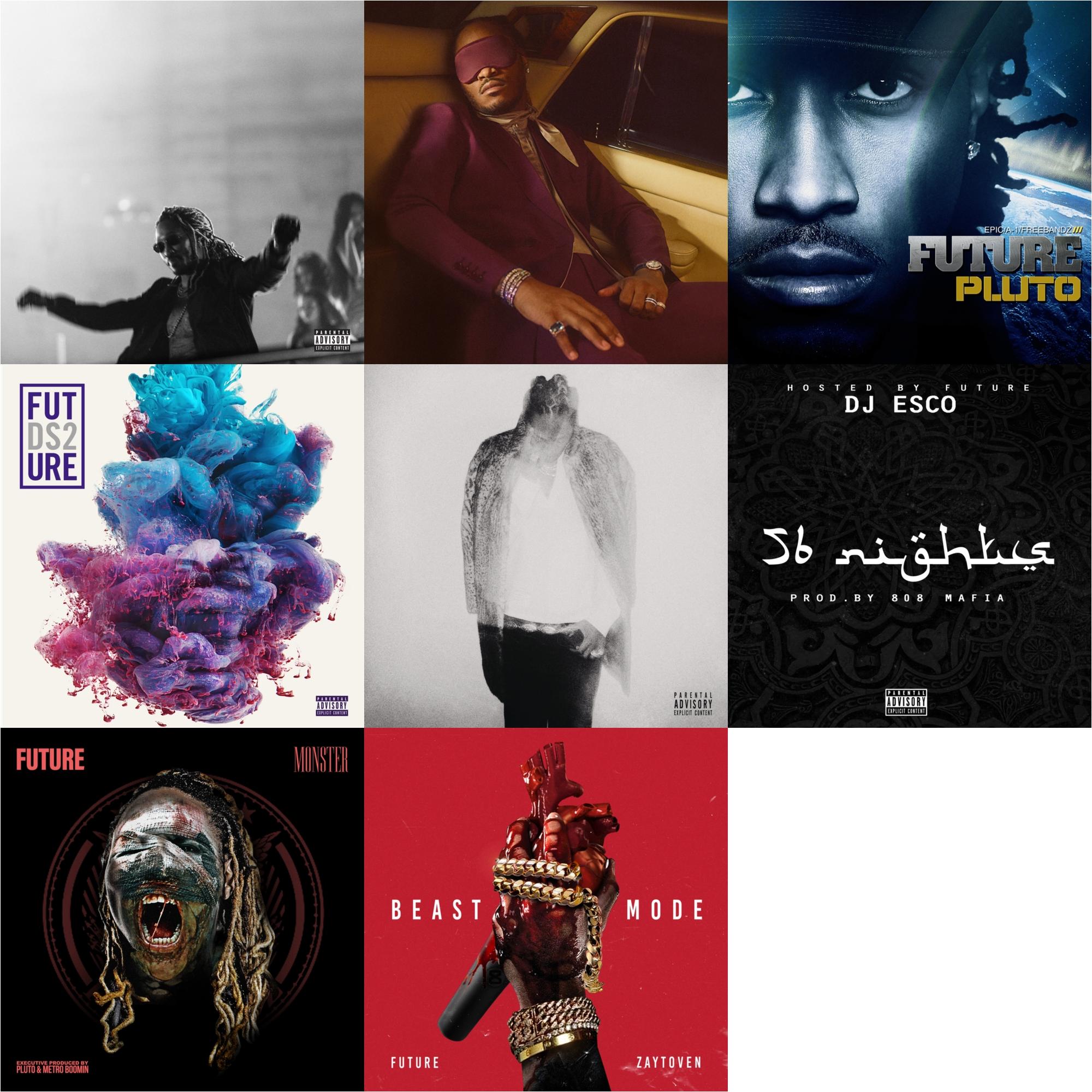 High Off Life (Pa) (2LP/140G) & I Never Liked You & Pluto (X) (2LP) & Ds2 (X) (2LP) & Hndrxx (X) (2LP) & 56 Nights & Monster (X) & Beast Mode (X)
