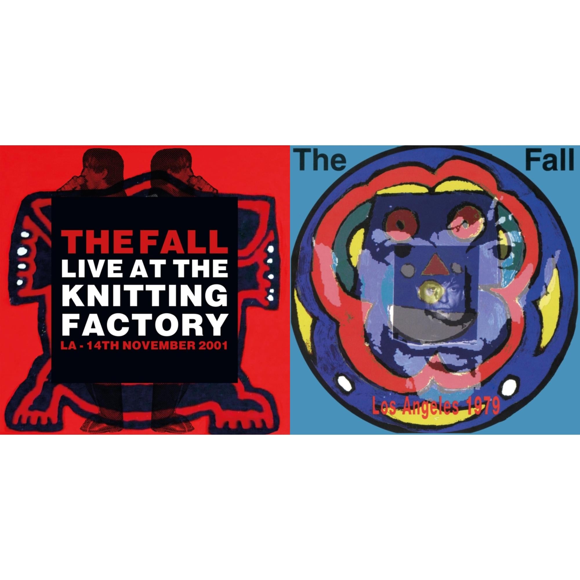 Fall - Live From The Vaults - Los Angeles 1979 & Live Art The Knitting Factory - La - 14 November 2001 - LP Vinyl Bundle