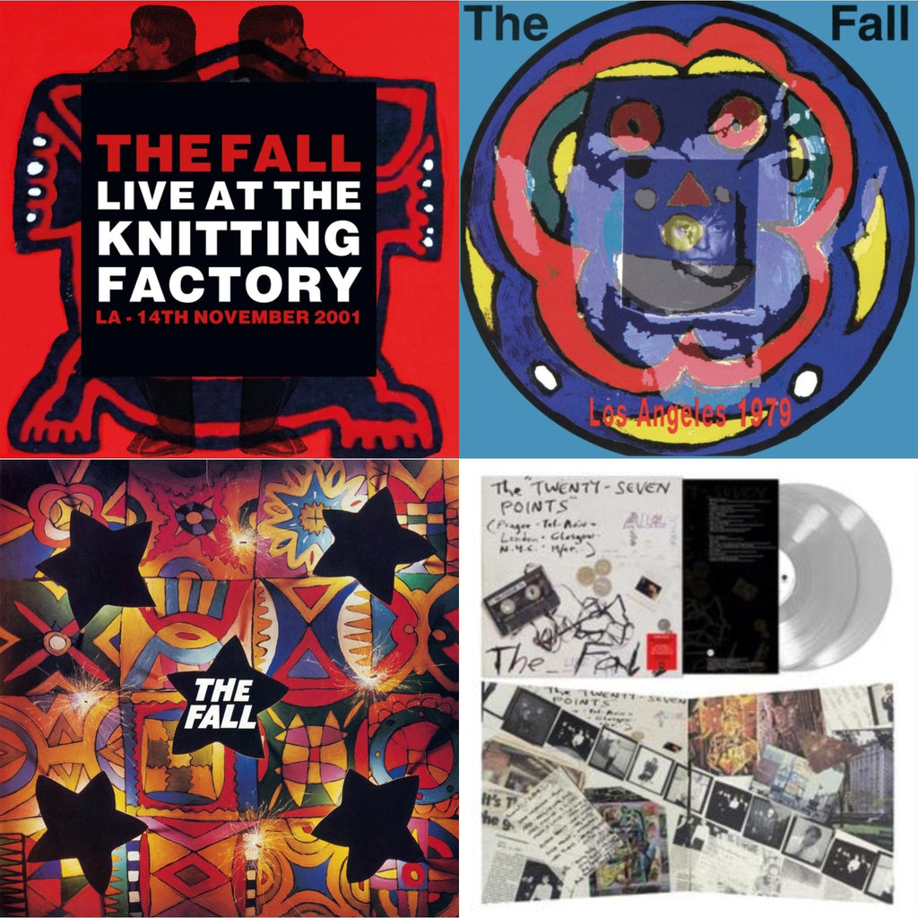 Fall - Live Art The Knitting Factory - La - 14 November 2001 & Live From The Vaults - Los Angeles 1979 & Shift-Work & Twenty-Seven Points: Live 92-95 (Live) (140G/Clear LP Vinyl)