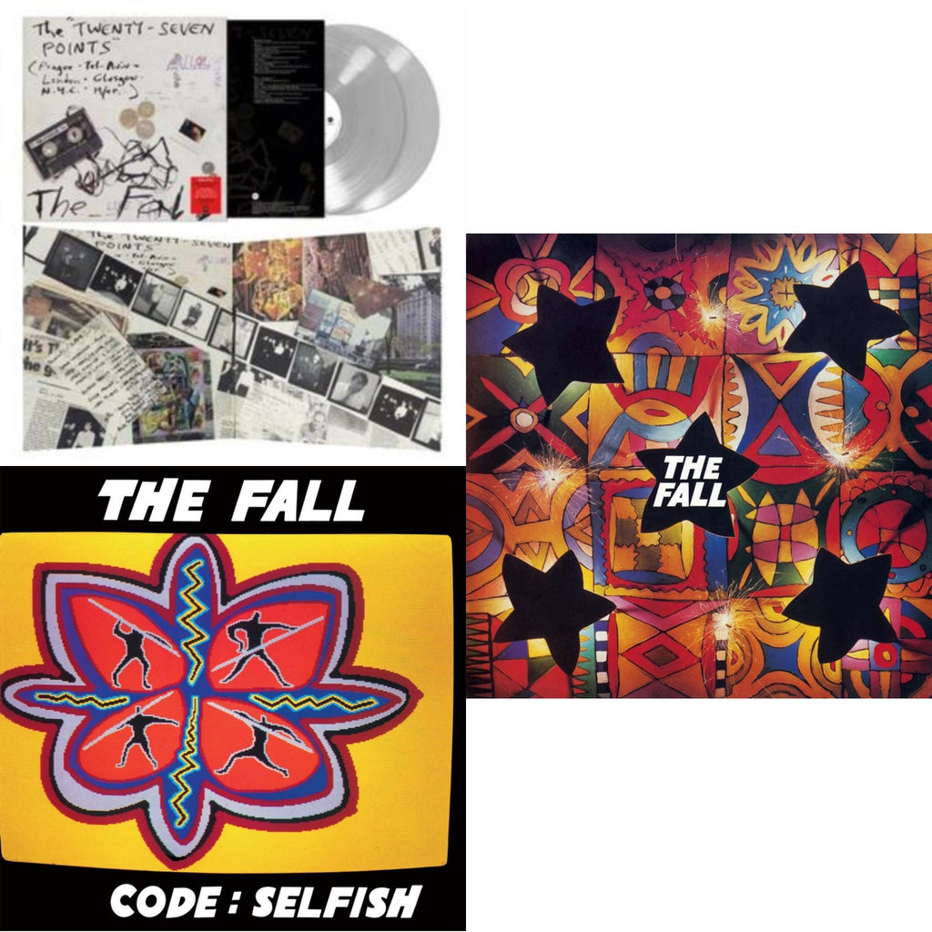 Fall - Twenty-Seven Points: Live 92-95 (Live) (140G/Clear LP Vinyl) & Code: Selfish & Shift-Work