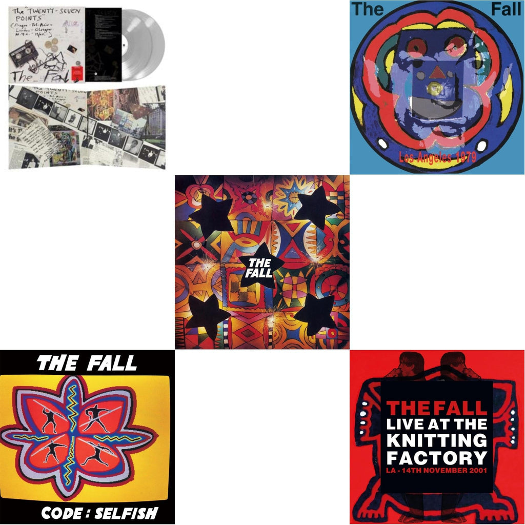 Fall - Twenty-Seven Points: Live 92-95 (Live) (140G/Clear LP Vinyl) & Code: Selfish & Shift-Work & Live From The Vaults - Los Angeles 1979 & Live Art The Knitting Factory - La - 14 November 2001
