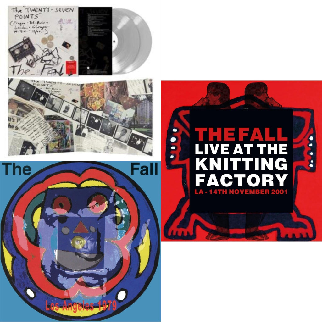 Fall - Twenty-Seven Points: Live 92-95 (Live) (140G/Clear LP Vinyl) & Live From The Vaults - Los Angeles 1979 & Live Art The Knitting Factory - La - 14 November 2001