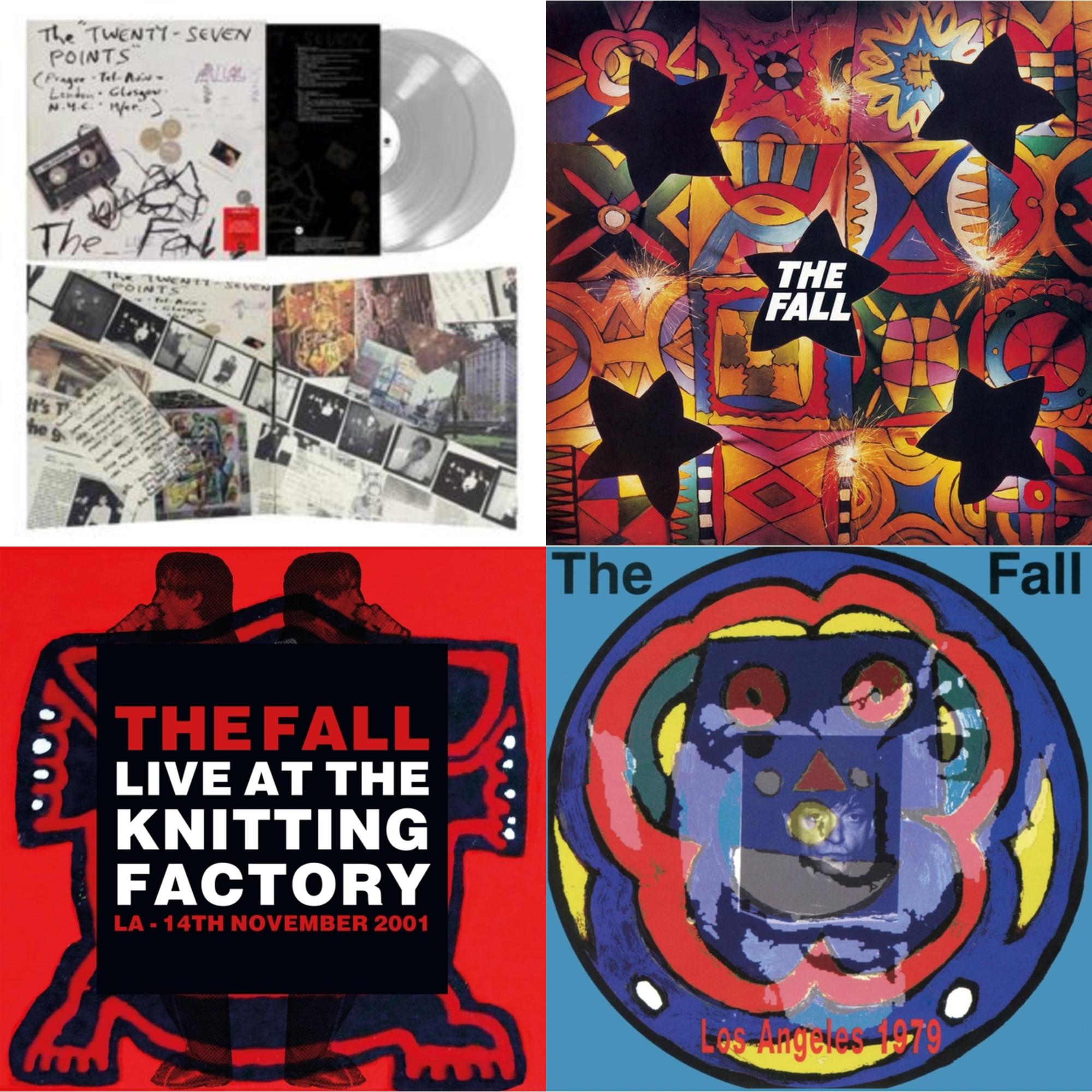 Fall - Twenty-Seven Points: Live 92-95 (Live) (140G/Clear LP Vinyl) & Live From The Vaults - Los Angeles 1979 & Live Art The Knitting Factory - La - 14 November 2001 & Shift-Work