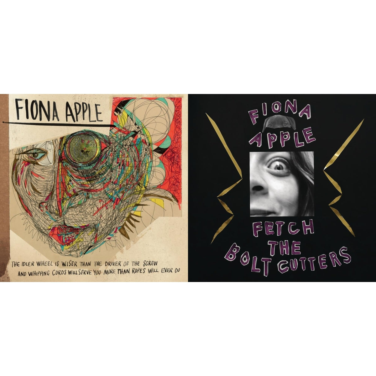 Fiona Apple - Fetch The Bolt Cutters (180G/2LP/Dl Insert) & Idler Wheel Is Wiser Than The Driver Of The Screw & Whipping Cords Will Serve You More (180G)
