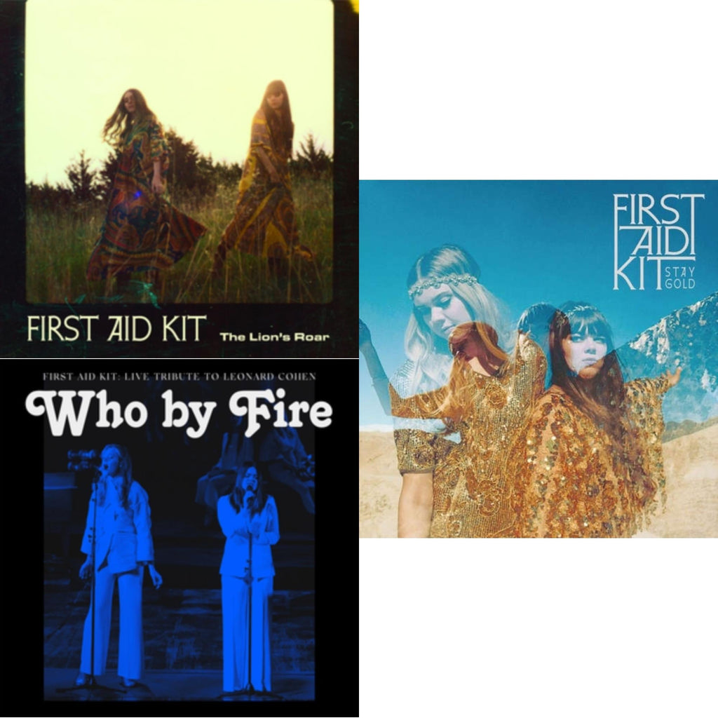 First Aid Kit - Lion's Roar & Who By Fire (Blue LP Vinyl) & Stay Gold (2LP/180G/Gatefold)