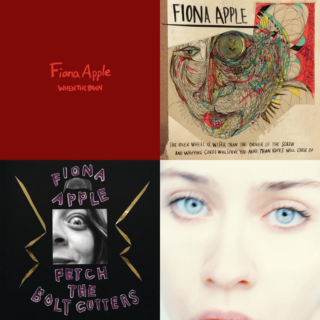 Fiona Apple - When The Pawn… (180G) & Idler Wheel Is Wiser Than The Driver Of The Screw & Whipping Cords Will Serve You More (180G) & Fetch The Bolt Cutters (180G/2LP/Dl Insert) & Tidal (2LP/180G/45 RPM)