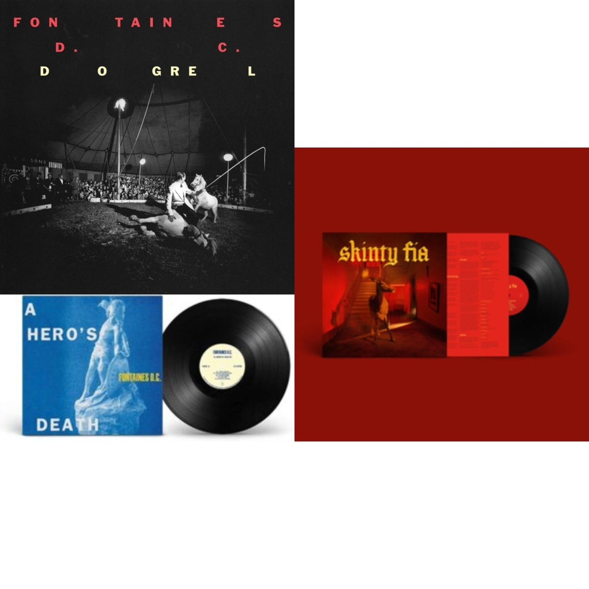 Dogrel & Hero's Death (Printed Inner Sleeve) & Skinty Fia