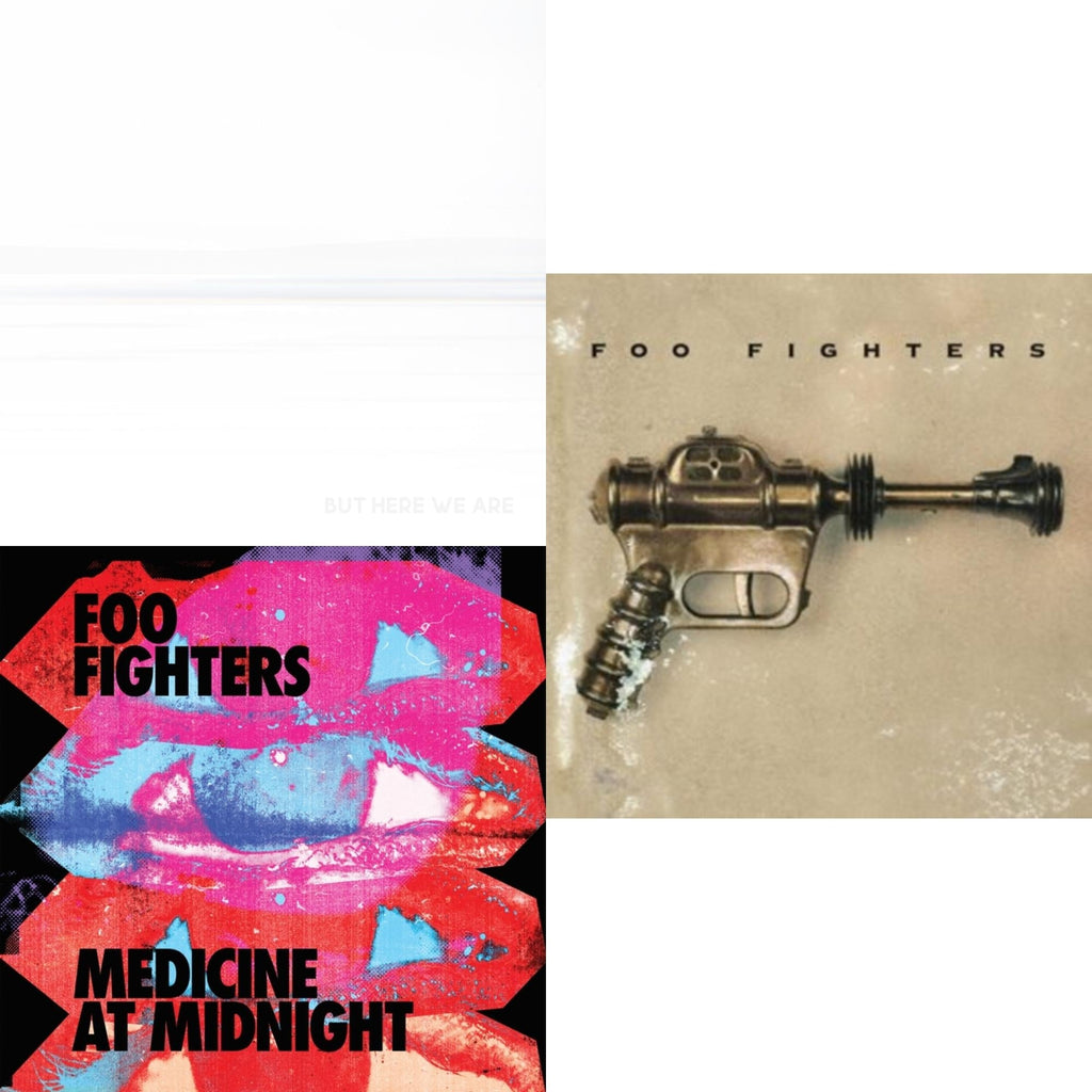 Medicine At Midnight (140G) & But Here We Are (White LP Vinyl) & Foo Fighters (Dl Card)