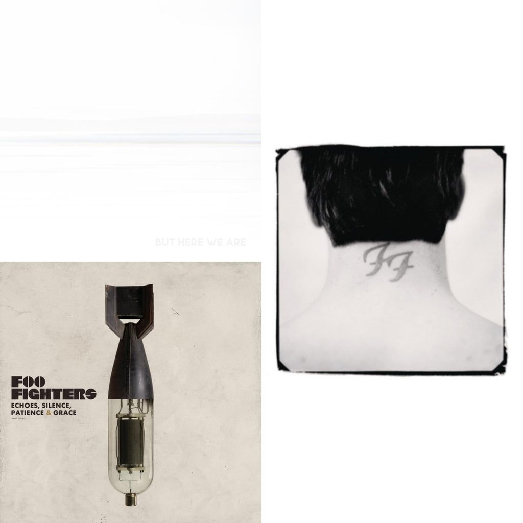 But Here We Are (White LP Vinyl) & Echoes Silence Patience & Grace & There Is Nothing Left To Lose (2LP/Dl Card)