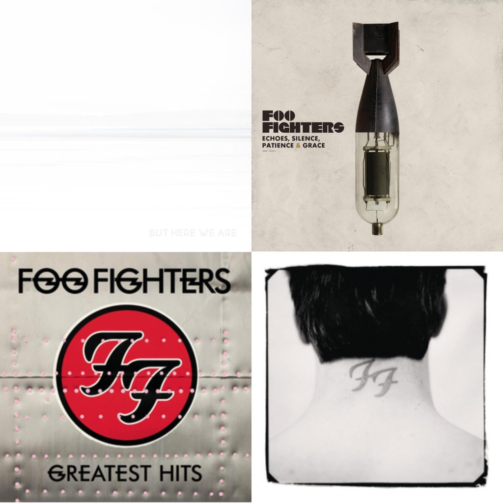But Here We Are (White LP Vinyl) & Echoes Silence Patience & Grace & Greatest Hits (2LP/Dl Card/Gatefold) & There Is Nothing Left To Lose (2LP/Dl Card)