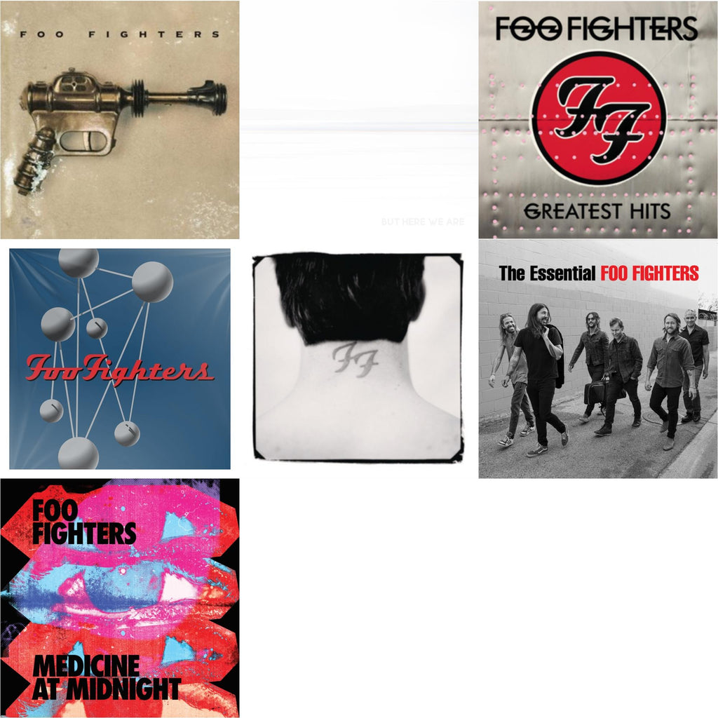 Medicine At Midnight (140G) & Essential Foo Fighters & But Here We Are & Greatest Hits (2LP/Dl Card/Gatefold) & Foo Fighters (Dl Card) & Colour & The Shape (2LP/Dl Card) & There Is Nothing Left To Lose (2LP/Dl Card)