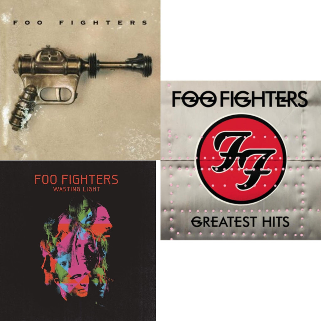 Greatest Hits (2LP/Dl Card/Gatefold) & Wasting Light (2LP/Dl Card/Gatefold) & Foo Fighters (Dl Card)