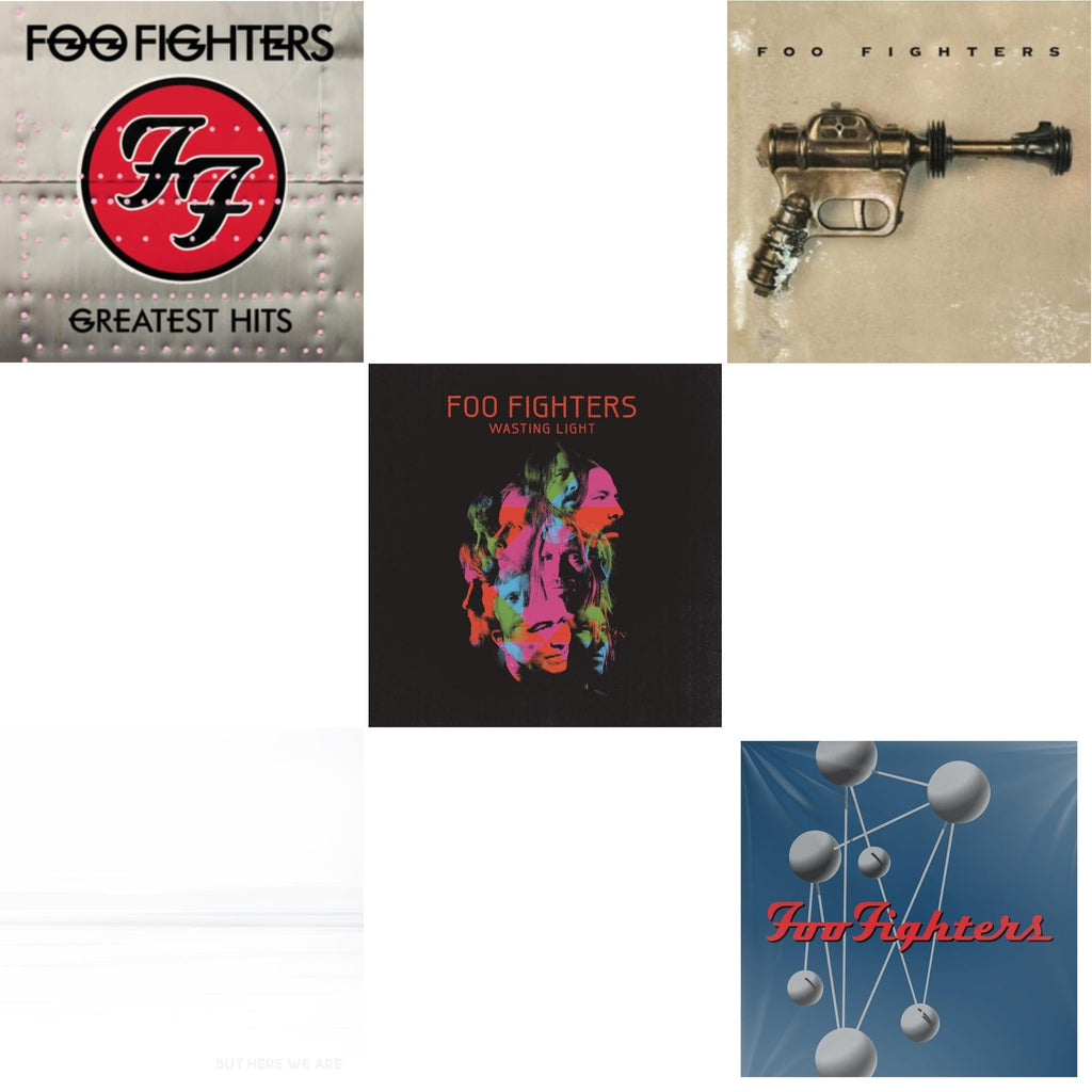 But Here We Are & Greatest Hits (2LP/Dl Card/Gatefold) & Wasting Light (2LP/Dl Card/Gatefold) & Foo Fighters (Dl Card) & Colour & The Shape (2LP/Dl Card)