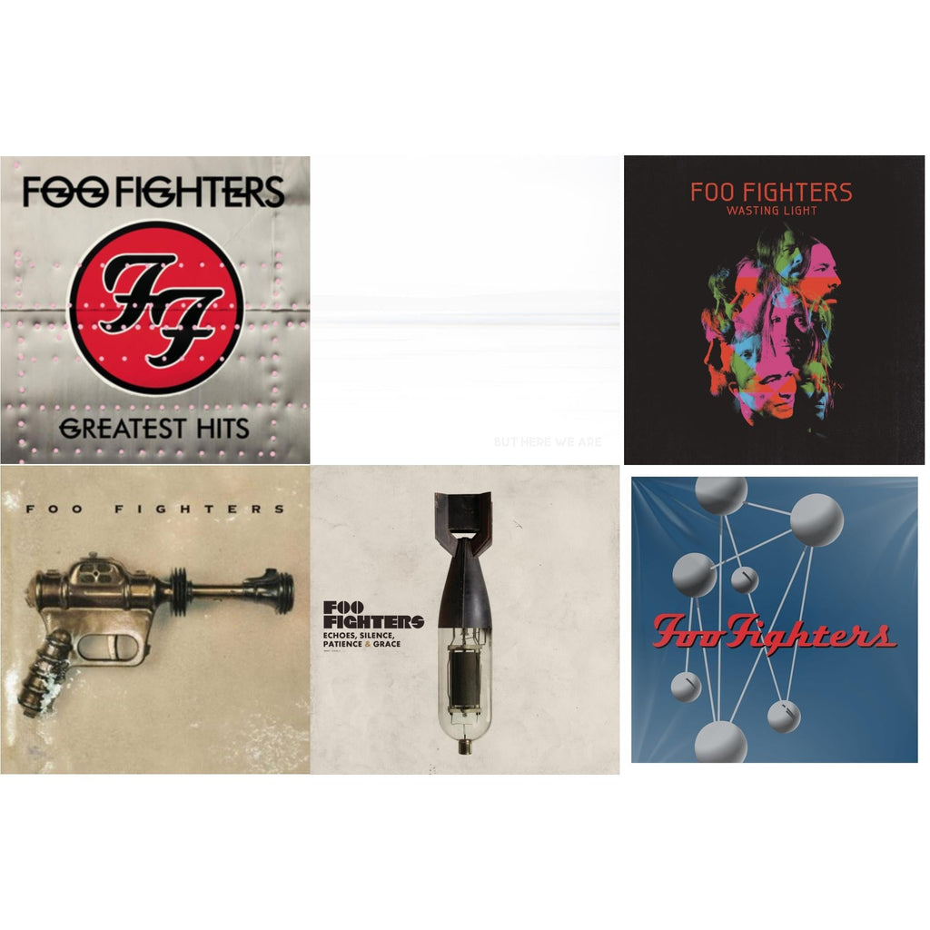 But Here We Are & Echoes Silence Patience & Grace & Greatest Hits (2LP/Dl Card/Gatefold) & Wasting Light (2LP/Dl Card/Gatefold) & Foo Fighters (Dl Card) & Colour & The Shape (2LP/Dl Card)