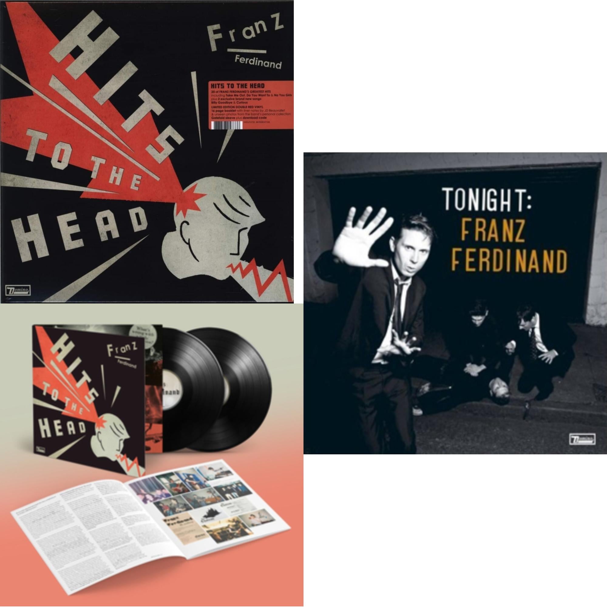 Tonight (2LP/Dl Card) & Hits To The Head (2LP/Dl Card) & Hits To The Head (2LP/Translucent Red Vinyl) (I)