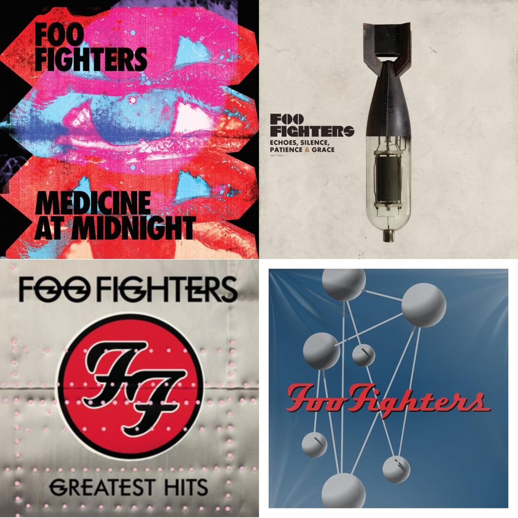 Medicine At Midnight (140G) & Echoes Silence Patience & Grace & Greatest Hits (2LP/Dl Card/Gatefold) & Colour & The Shape (2LP/Dl Card)