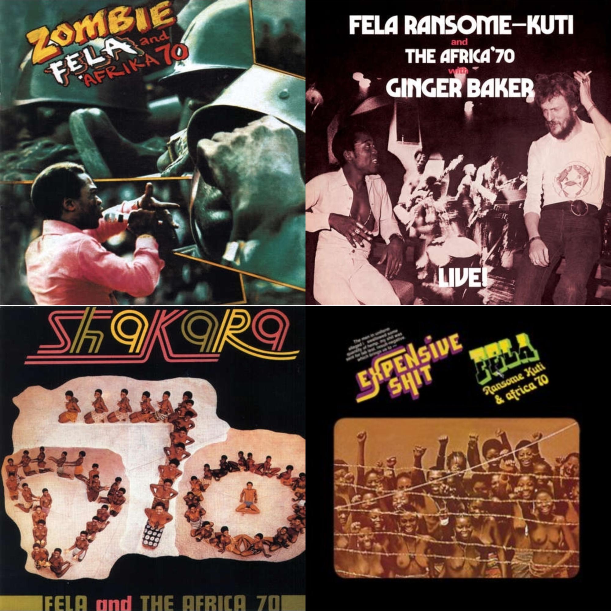 Zombie & Fela Live With Ginger Baker & Shakara & Expensive Shit