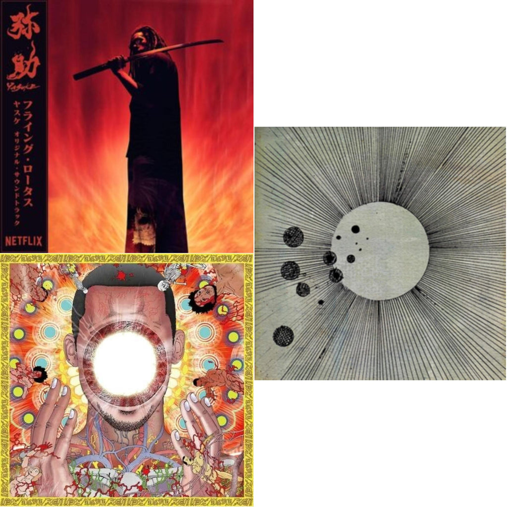 Flying Lotus - Cosmogramma & You're Dead & Yasuke - LP Vinyl Bundle