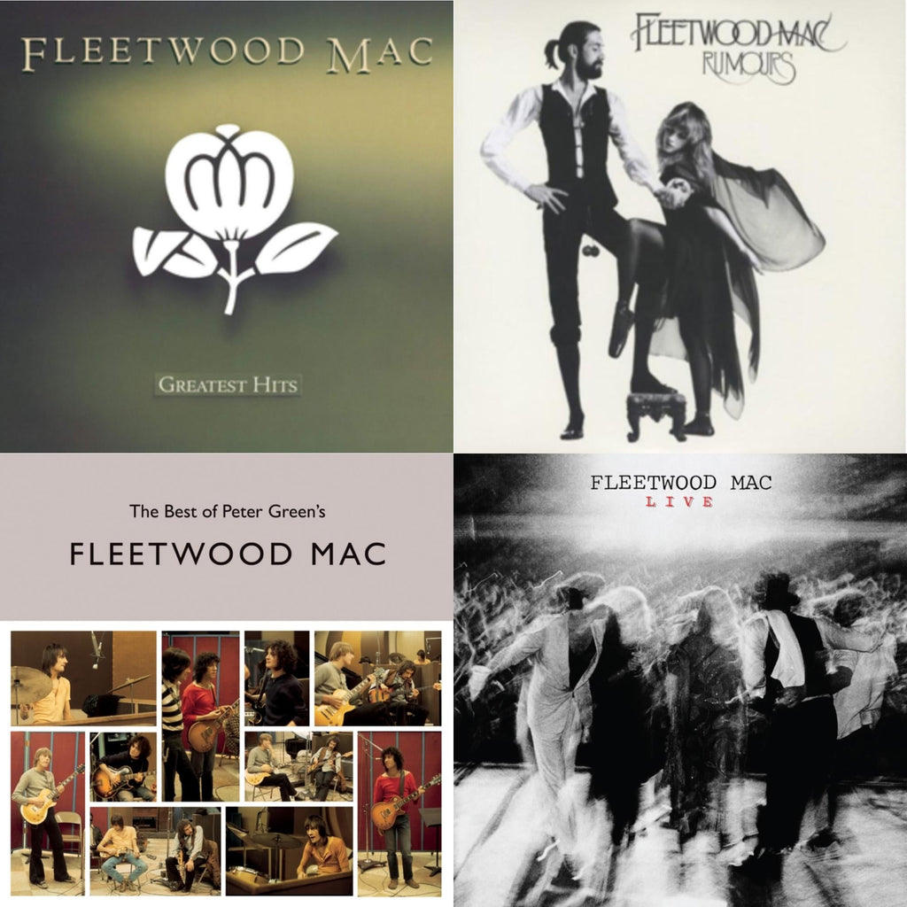 Greatest Hits & Rumours (2LP/45RPM/Deluxe) & Best Of Peter Green's Fleetwood Mac (2LP/140G) & Fleetwood Mac Live (Super Deluxe Edition/2LP/3CD/7Inch)