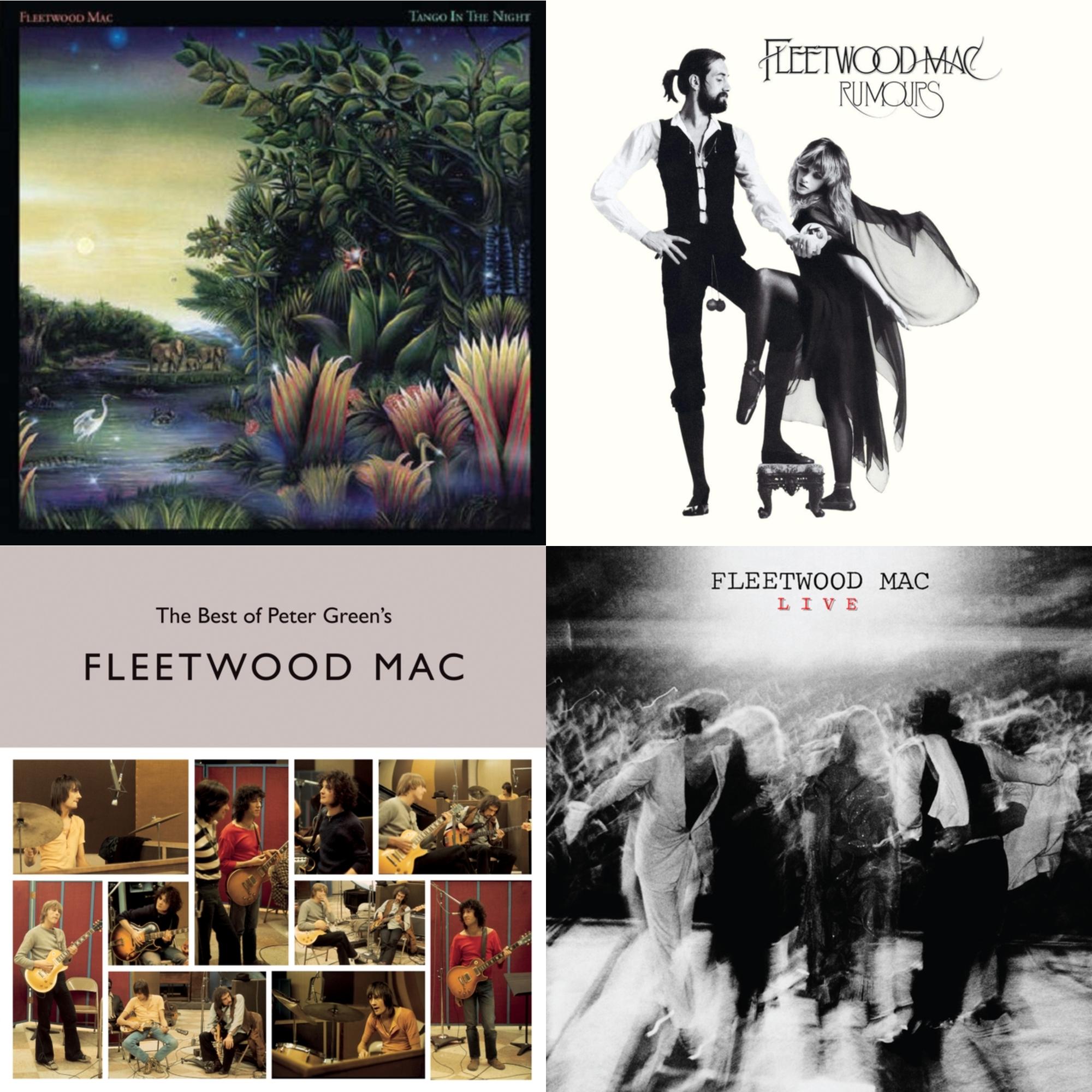 Fleetwood Mac - Tango In The Night & Rumours & Best Of Peter Green's Fleetwood Mac (2LP/140G) & Fleetwood Mac Live (Super Deluxe Edition/2LP/3CD/7Inch)