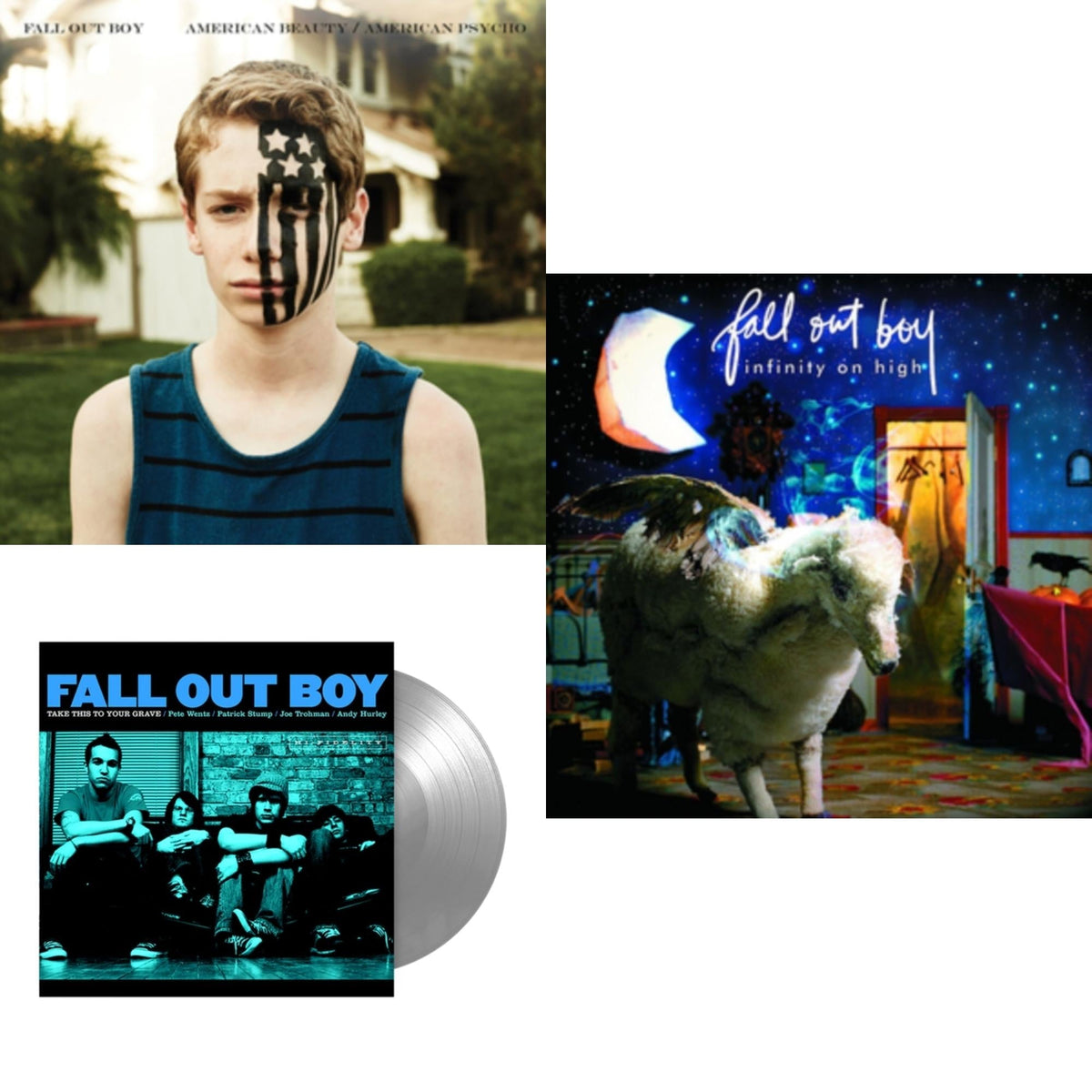 Take This To Your Grave (Fbr 25Th Anniversary Edition/Silver LP Vinyl) & American Beauty / American Psycho & Infinity On High