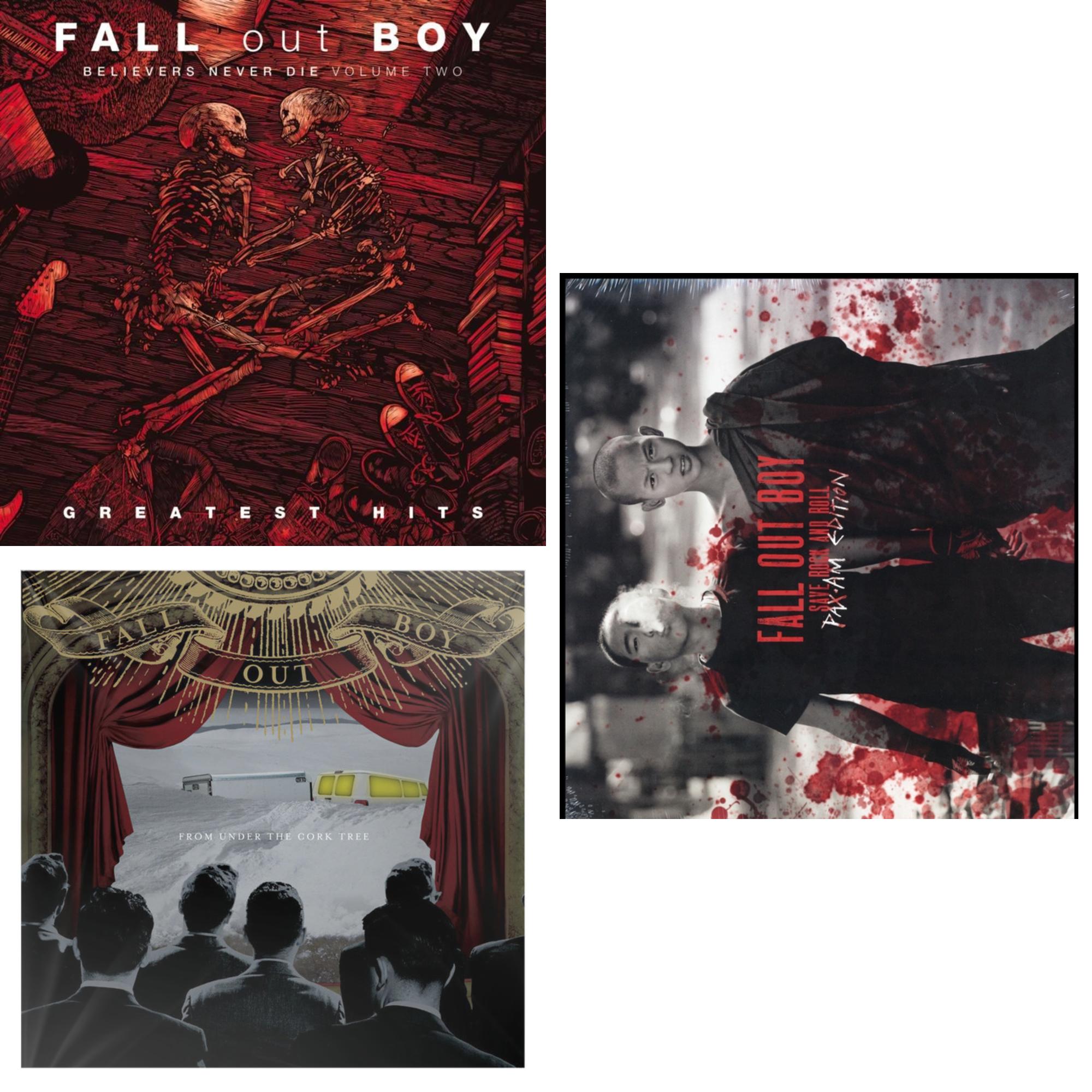 Fall Out Boy - Believers Never Die (Vol. 2) & From Under The Cork Tree & Save Rock & Roll (2 LP)(Pax/Am Edition)