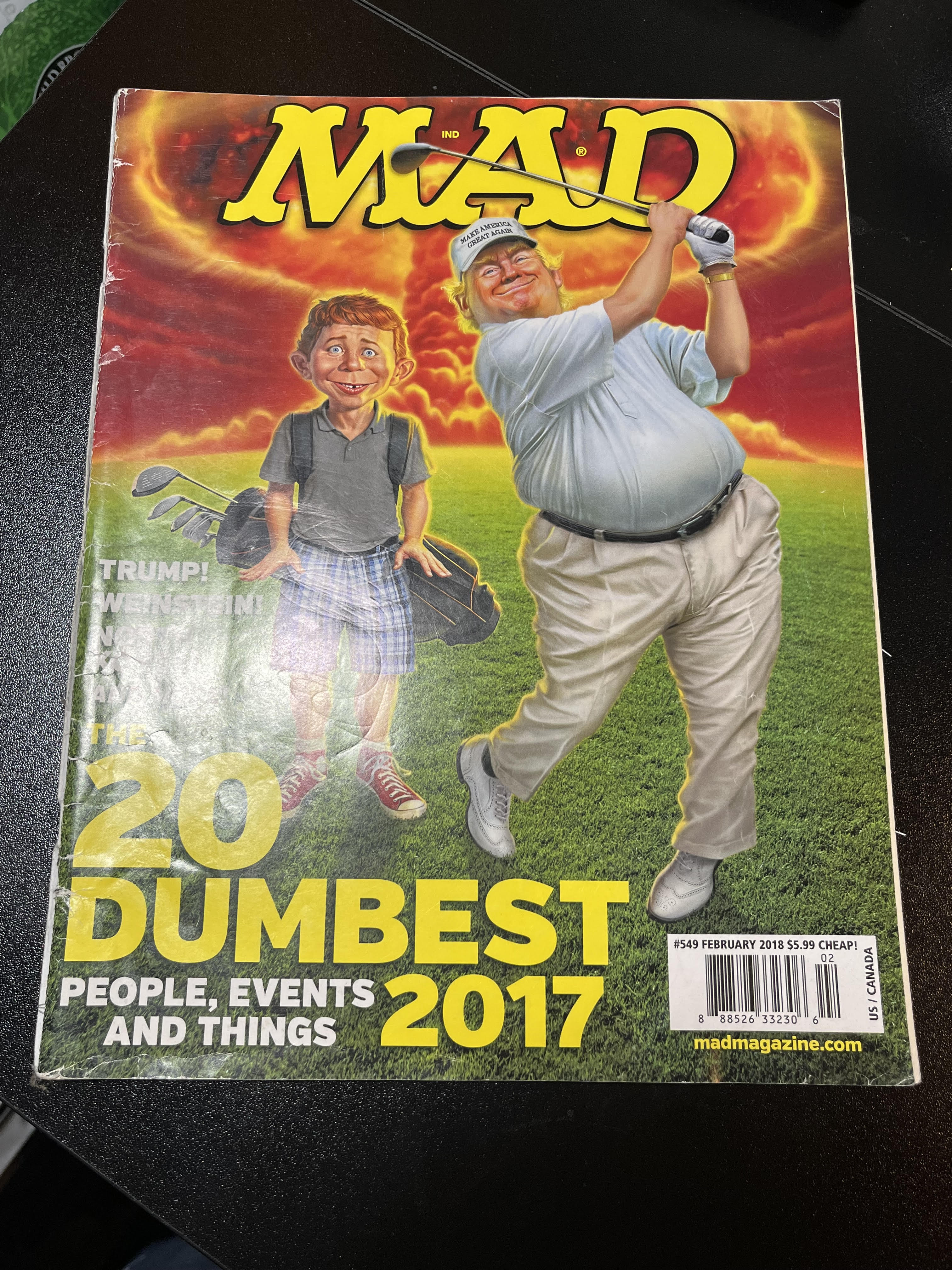 -. - MAD MAGAZINE #549 2017 The 20 Dumbest |