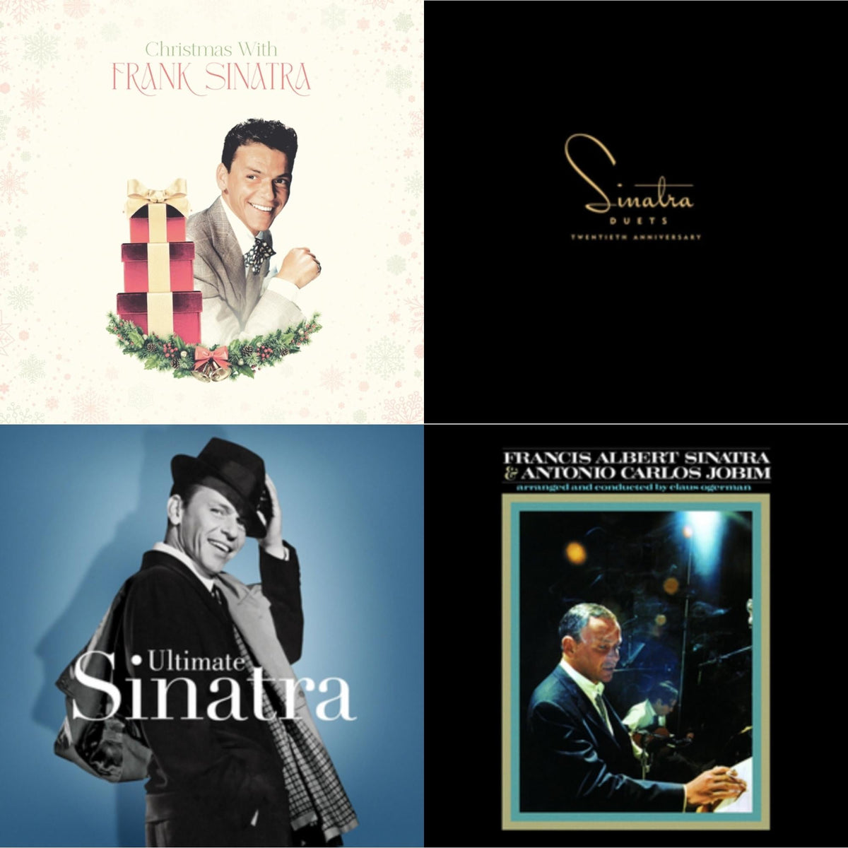 Christmas With Frank Sinatra (150G/Opaque White LP Vinyl) & Duets & Ultimate Sinatra & Francis Albert Sinatra & Antonio Carlos Jobim