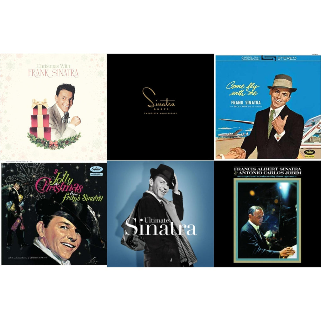 Frank Sinatra - Christmas With Frank Sinatra (150G/Opaque White LP Vinyl) & Duets & Come Fly With Me & Jolly Christmas From Frank Sinatra  & Ultimate Sinatra & Francis Albert Sinatra & Antonio Carlos Jobim