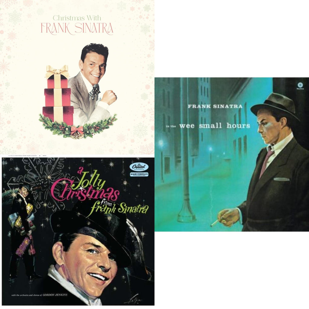 Frank Sinatra - Christmas With Frank Sinatra (150G/Opaque White LP Vinyl) & Jolly Christmas From Frank Sinatra  & In The Wee Small Hours