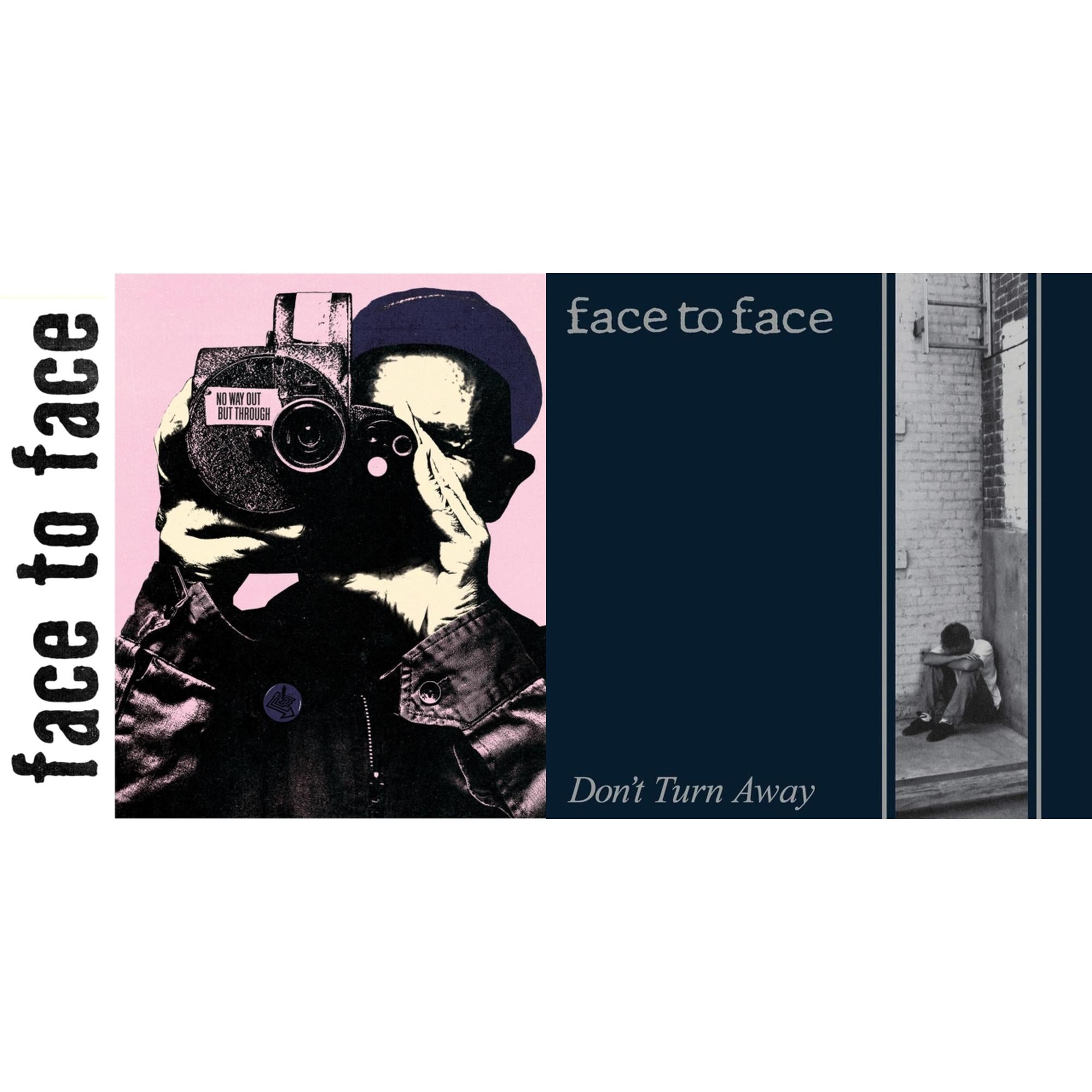 Face To Face - No Way Out But Through & Don't Turn Away (Pink LP Vinyl) (Ten Bands One Cause)