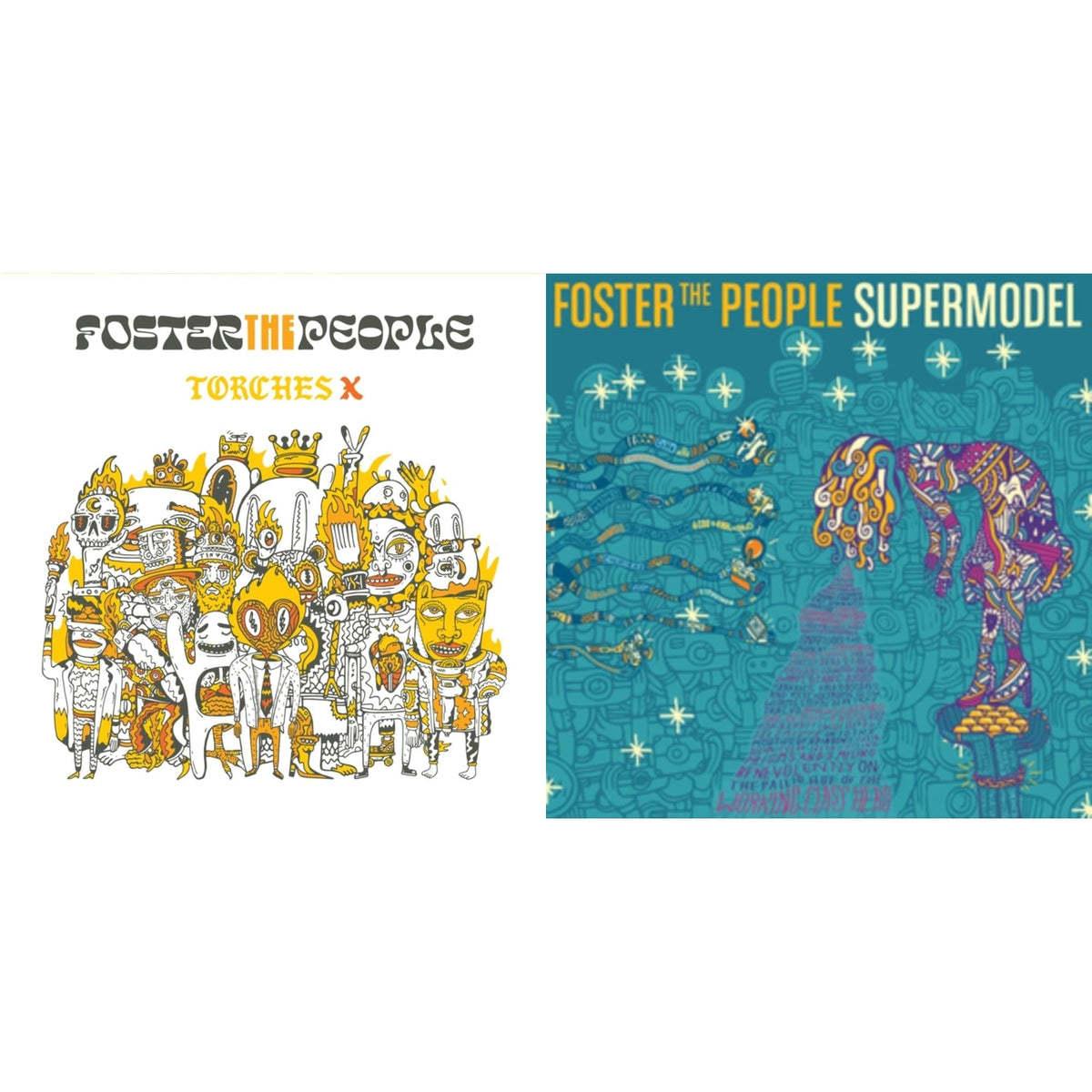 Foster The People - Torches X (Deluxe Edition/2LP) & Supermodel (180G)