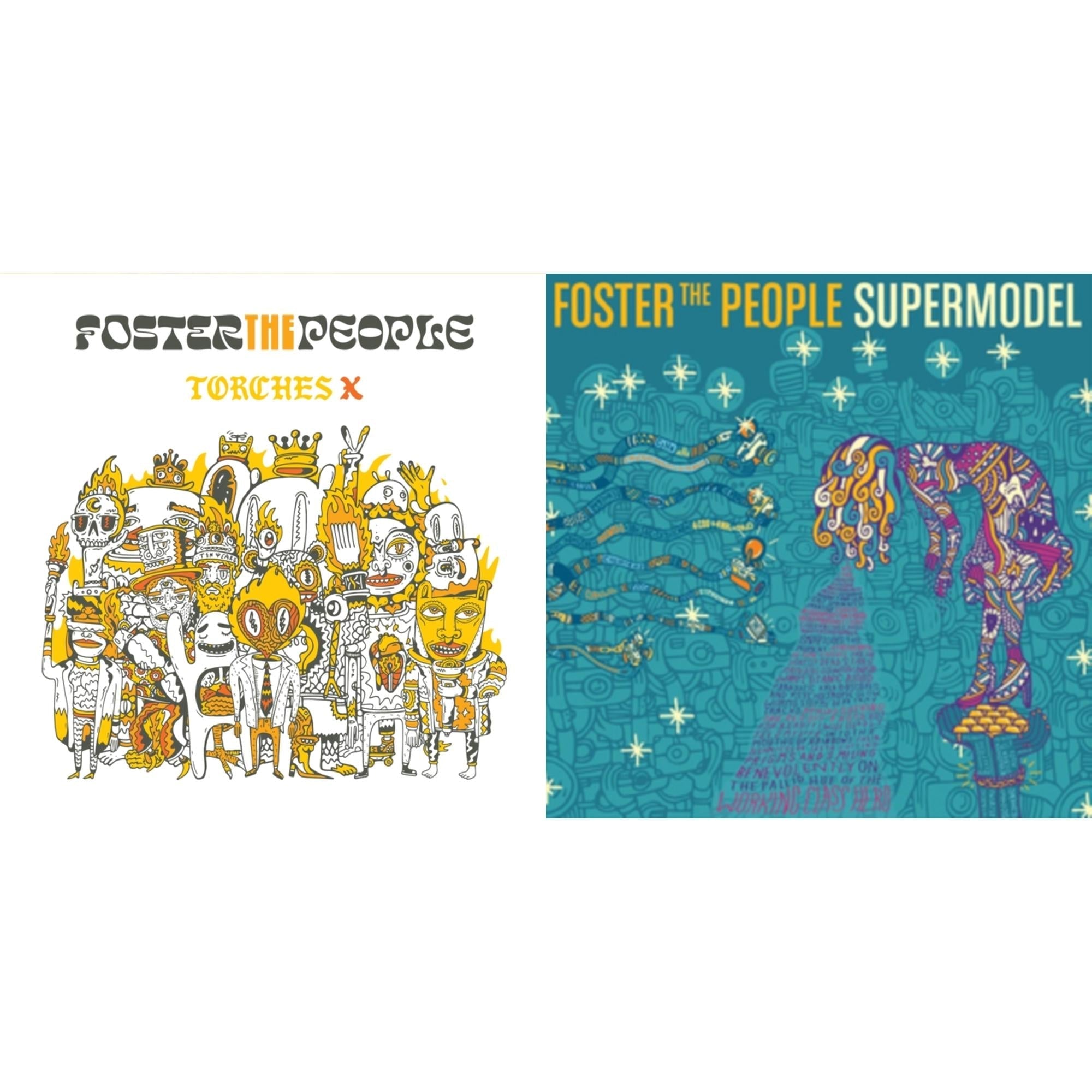 Foster The People - Torches X (Deluxe Edition/2LP) & Supermodel (180G)