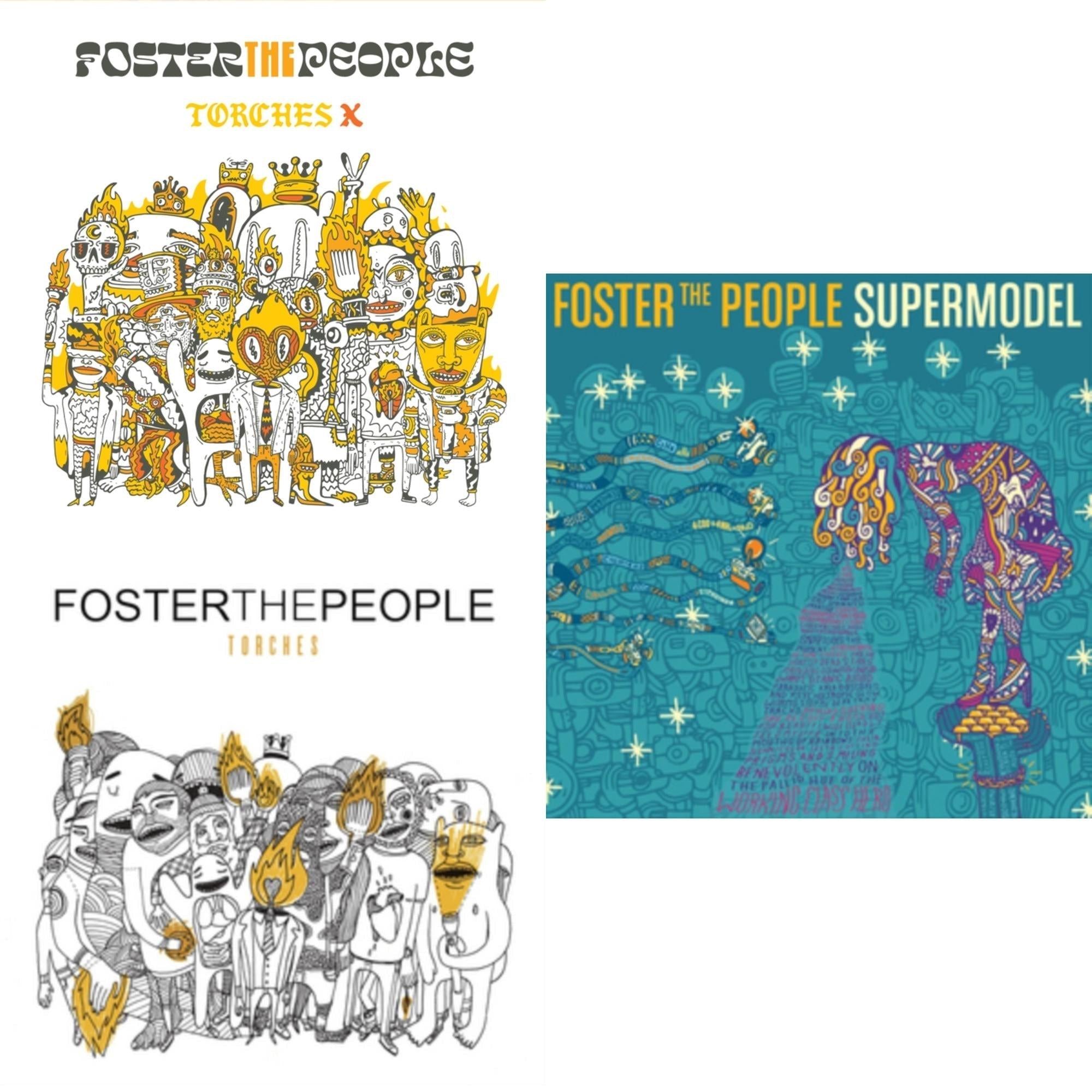 Foster The People - Torches X (Deluxe Edition/2LP) & Torches (Dl Card) & Supermodel (180G)