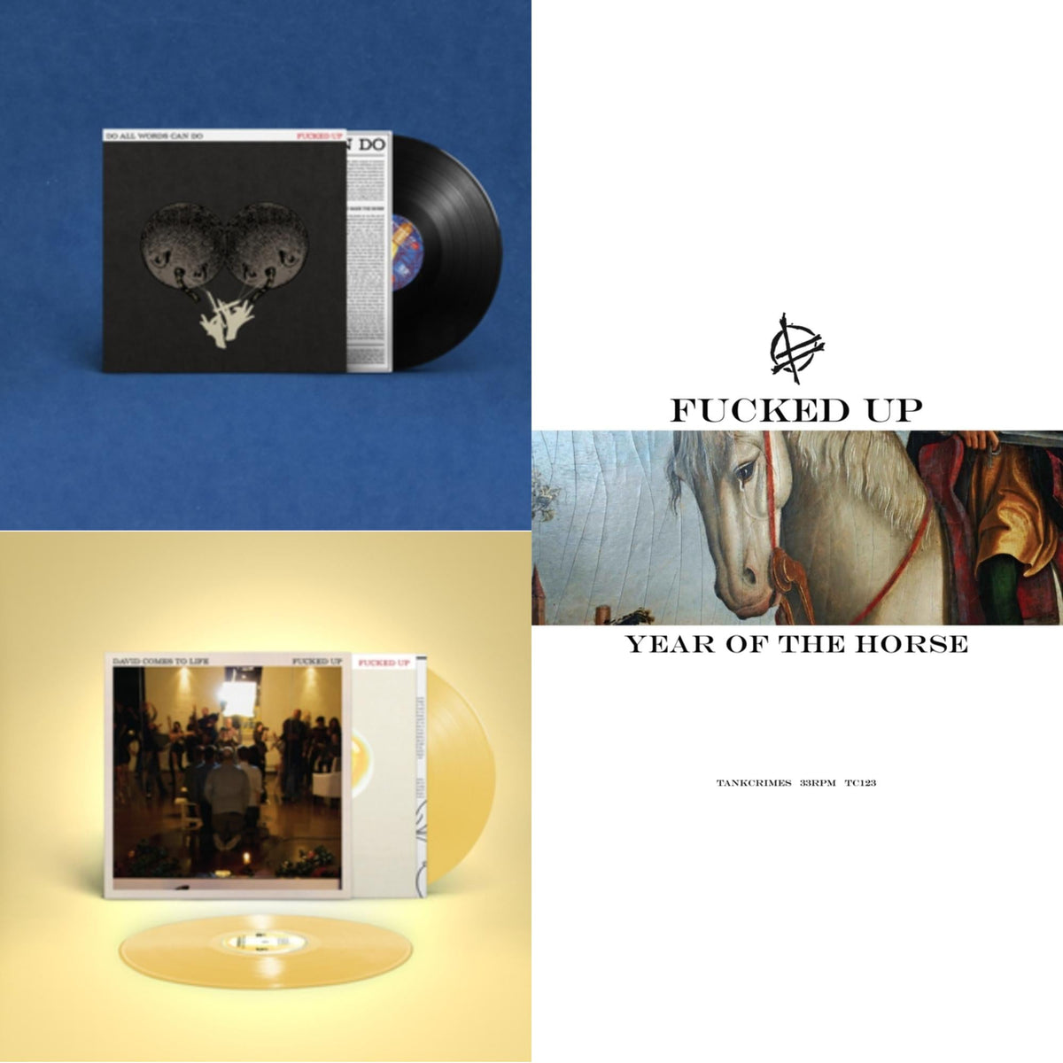 Do All Words Can Do & David Comes To Life (Yellow Vinyl/2LP) & Year Of The Horse
