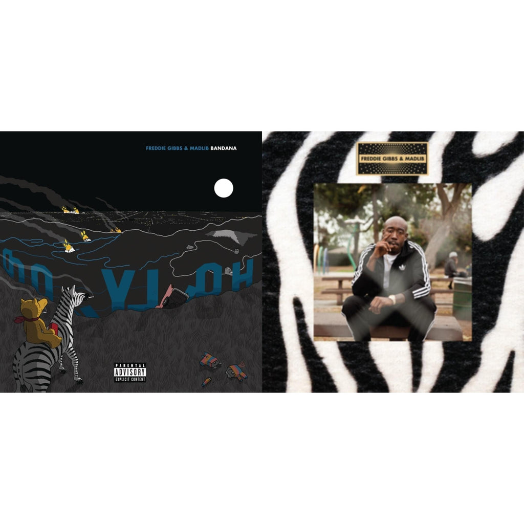 Freddie & Madlib Gibbs - Bandana (X) (150G) & Pinata - LP Vinyl Bundle