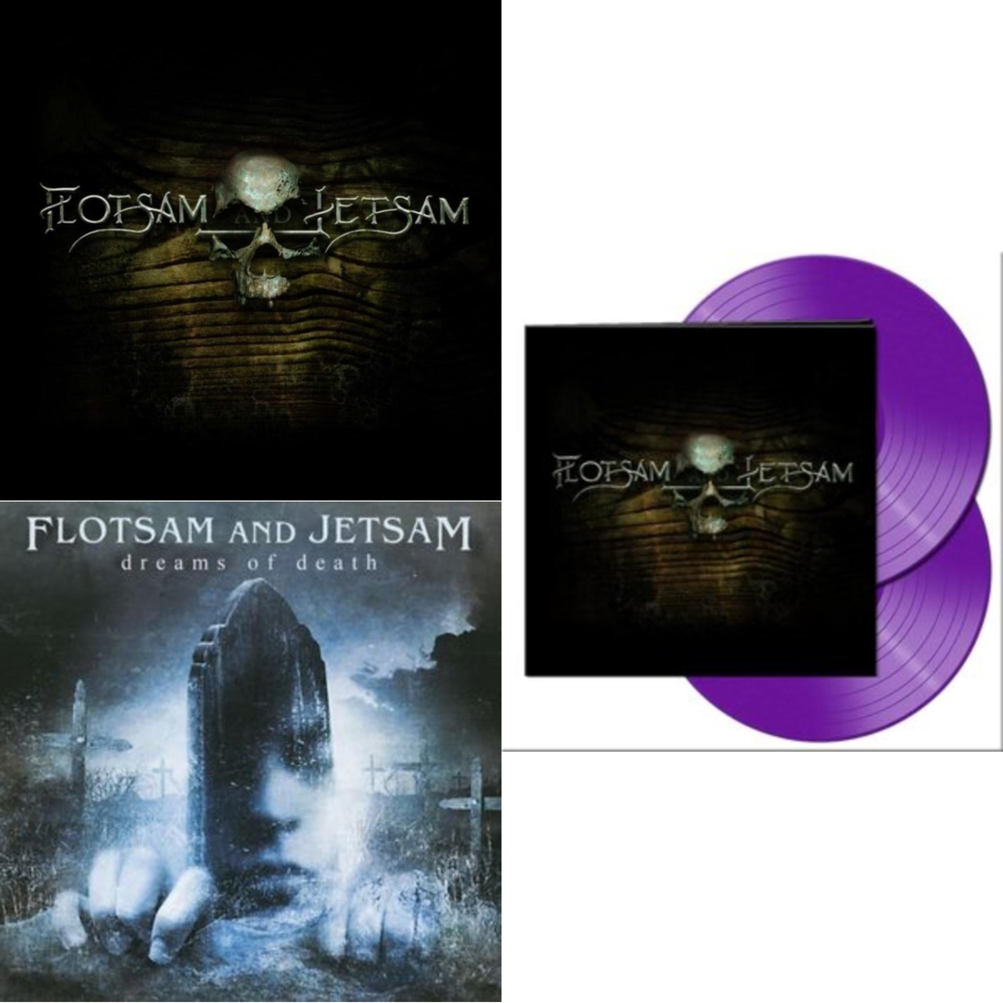 Dreams Of Death (Clear LP Vinyl) & Flotsam & Jetsam (Purple LP Vinyl) & Flotsam & Jetsam (2LP/Clear Vinyl)