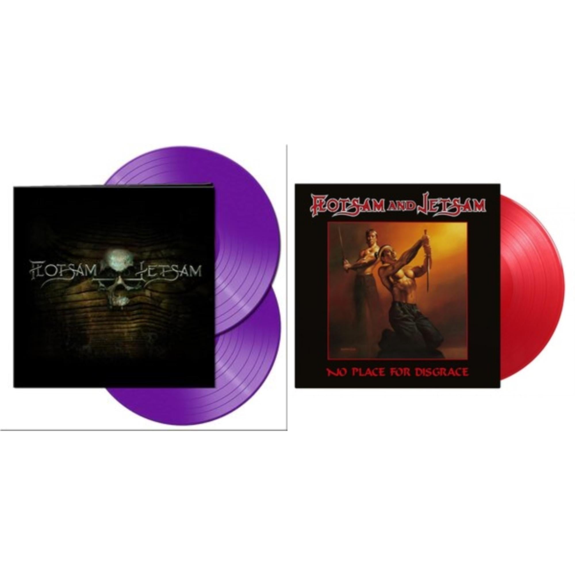 Flotsam & Jetsam - Flotsam & Jetsam (Purple LP Vinyl) & No Place For Disgrace (180G/Translucent Red LP Vinyl)