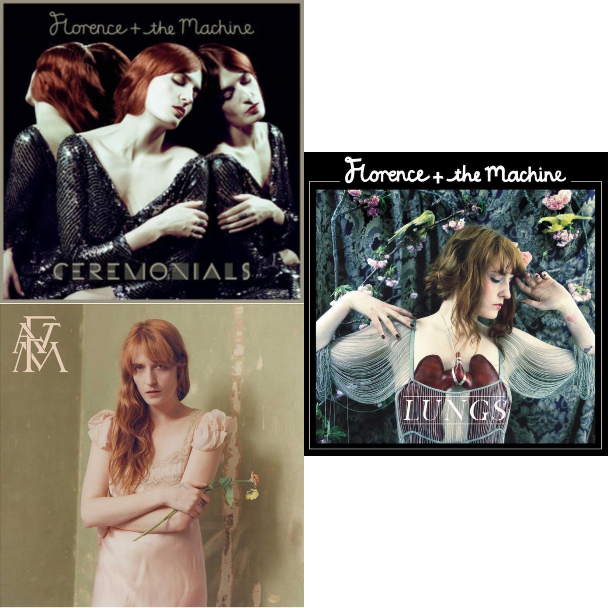 Ceremonials & High As Hope (X) & Lungs (Red LP Vinyl)