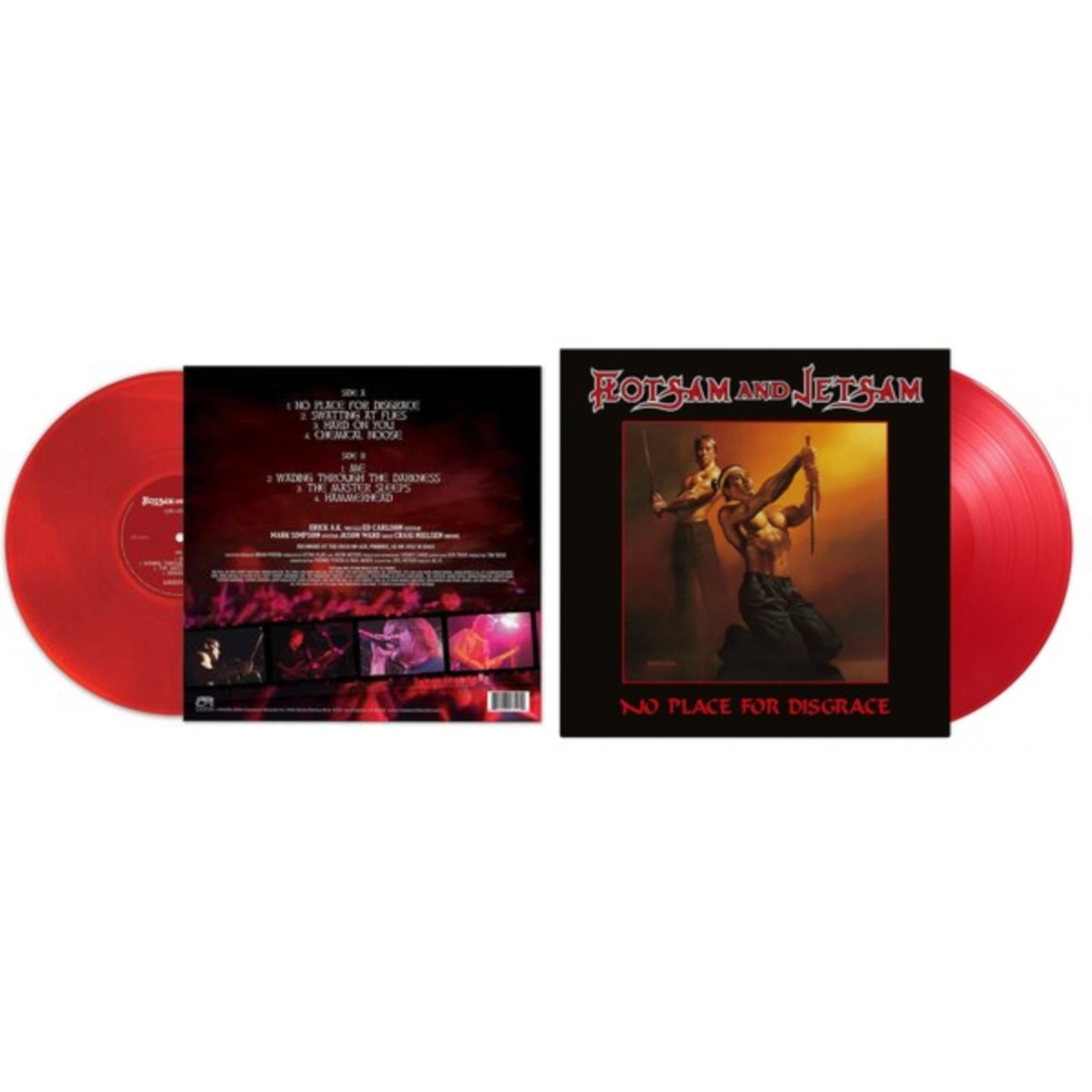 Flotsam & Jetsam - Live In Phoenix (Red LP Vinyl) & No Place For Disgrace (180G/Translucent Red LP Vinyl)